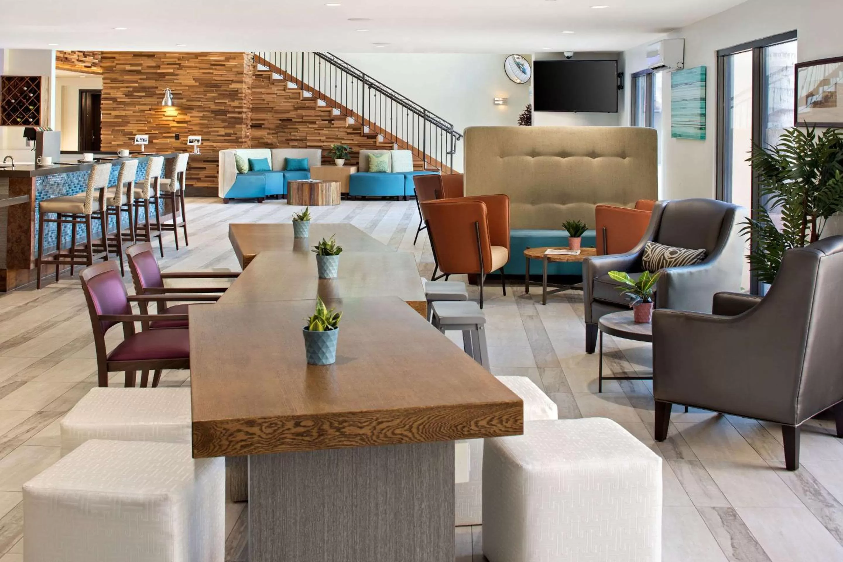 Lobby or reception in The Cove Hotel