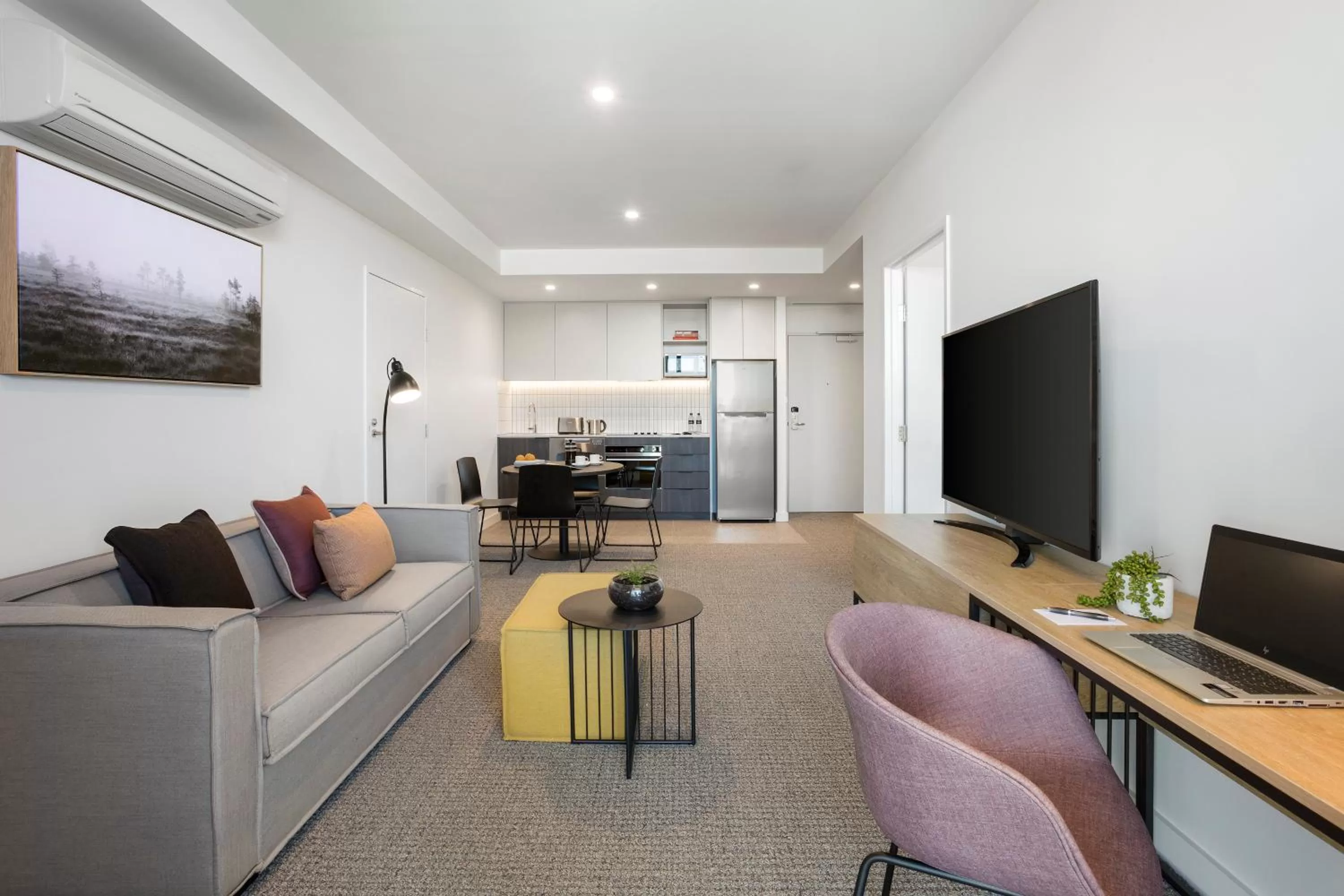 Living room in Quest Goulburn