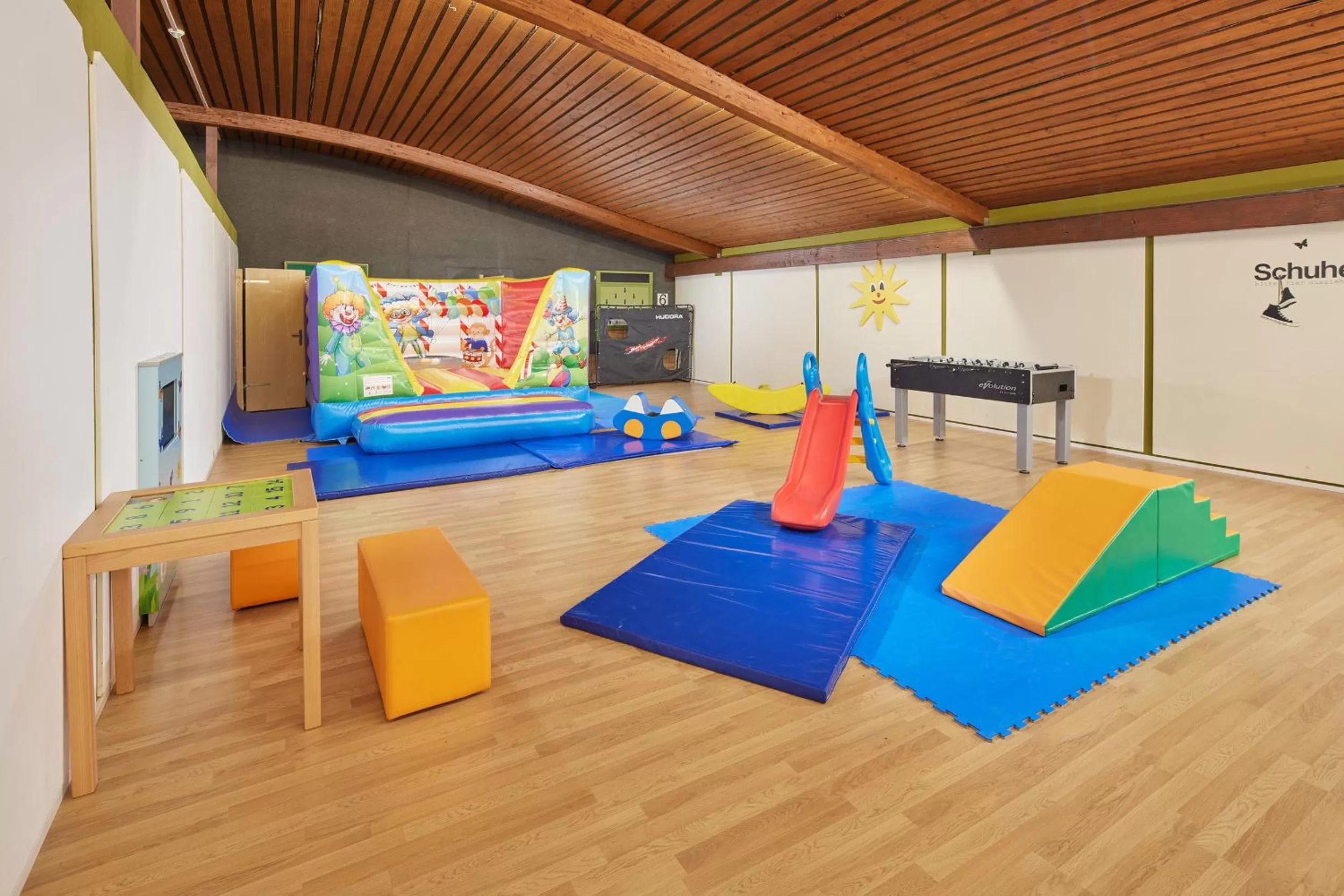 Children play ground in Hotel Am Kamin