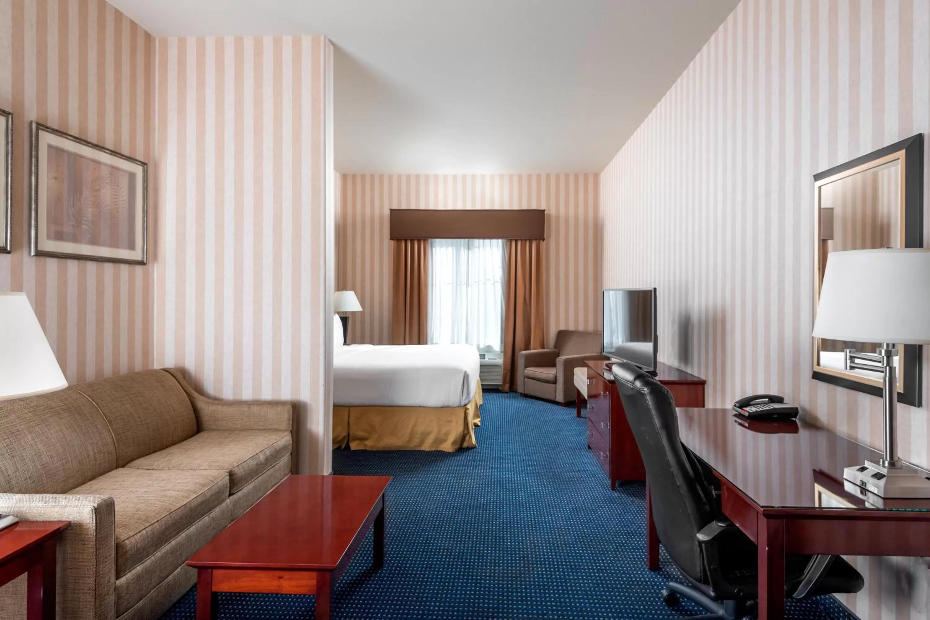 Executive King Suite - Non-Smoking in Holiday Inn Express Lathrop - South Stockton, an IHG Hotel