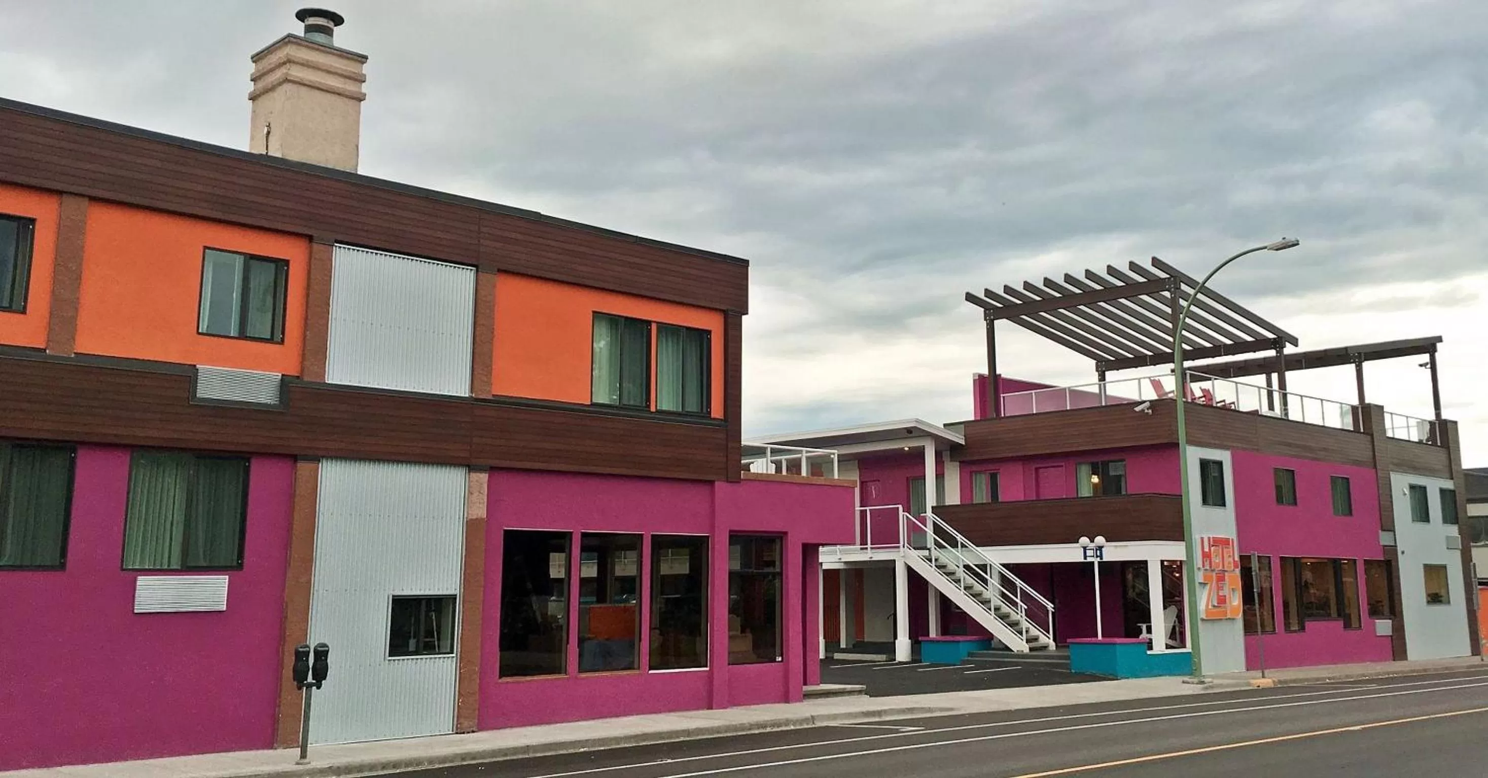 Property building in Hotel Zed Kelowna