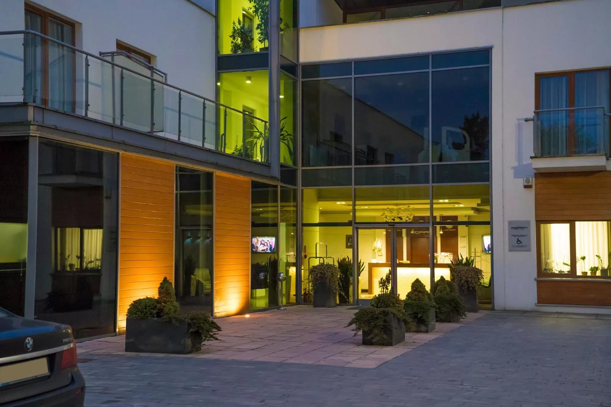 Property building in Hotel Moran & SPA