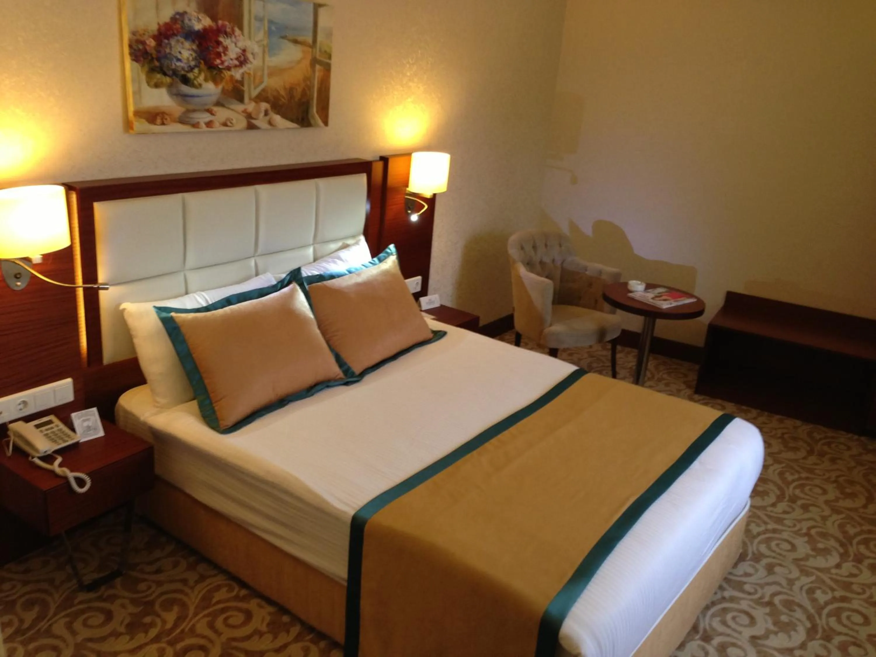 Bed in Asrin Business Hotel Kızılay