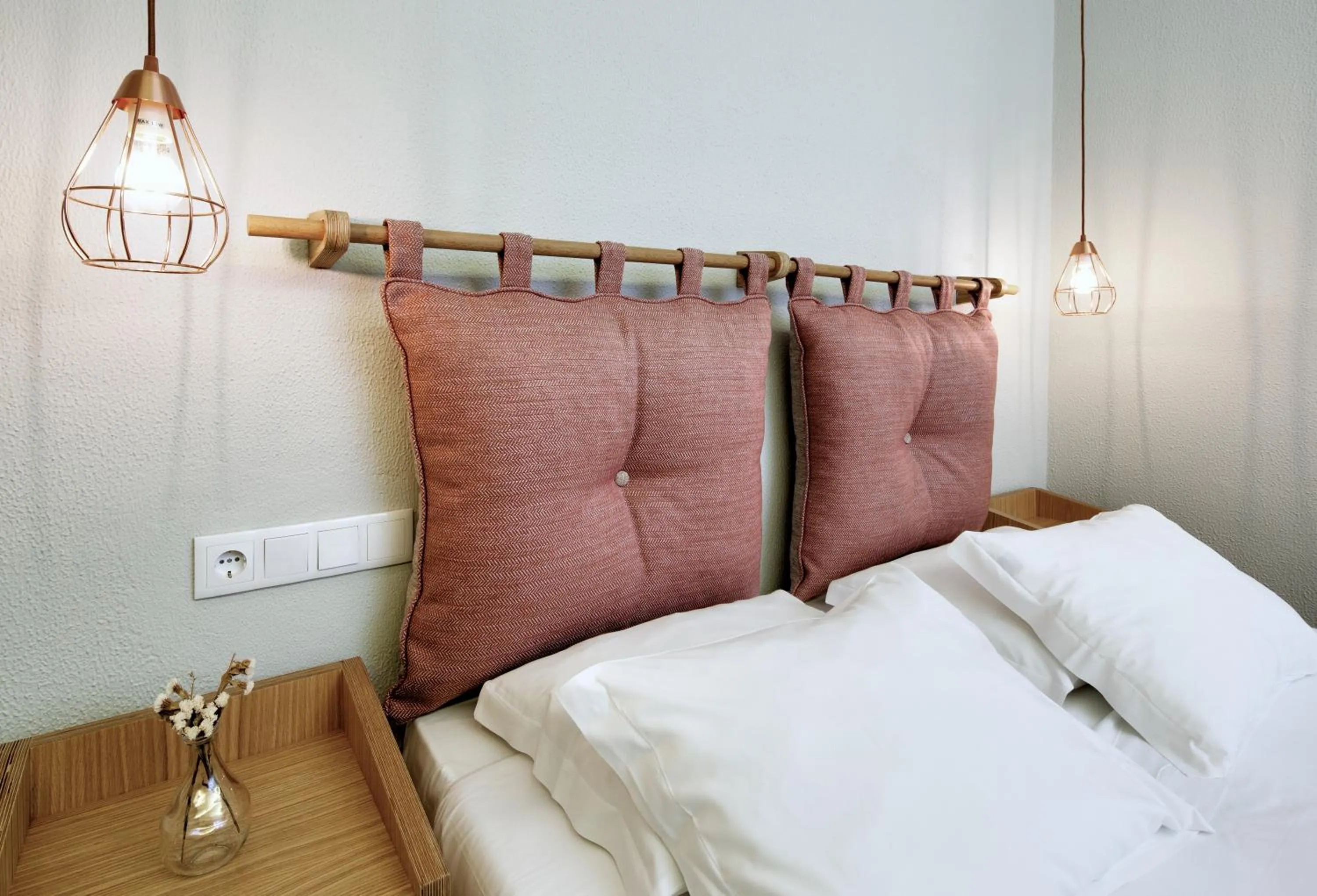 Bed in The Rex Hotel Porto