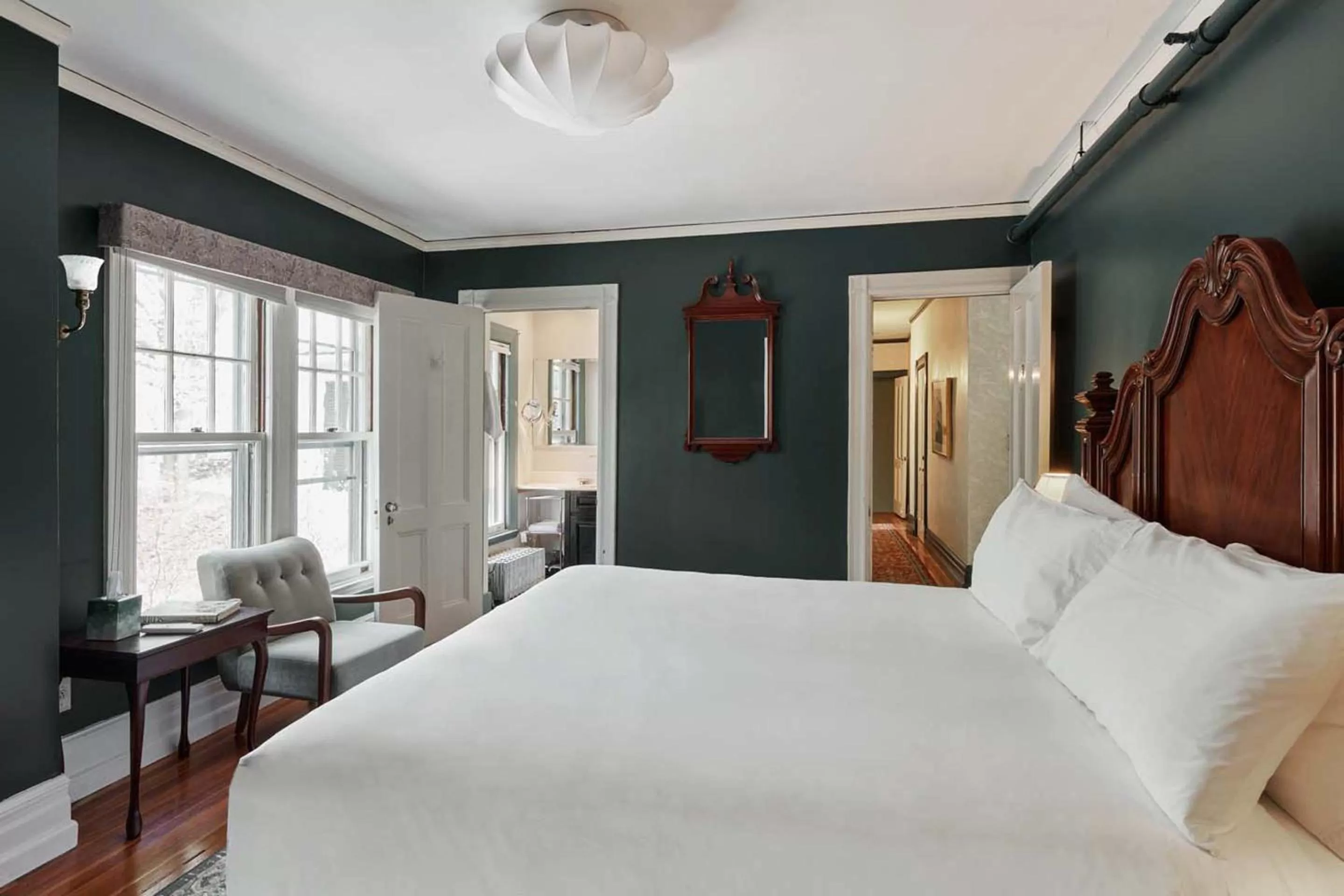 Bedroom, Bed in The Dewey by The Lenox Collection