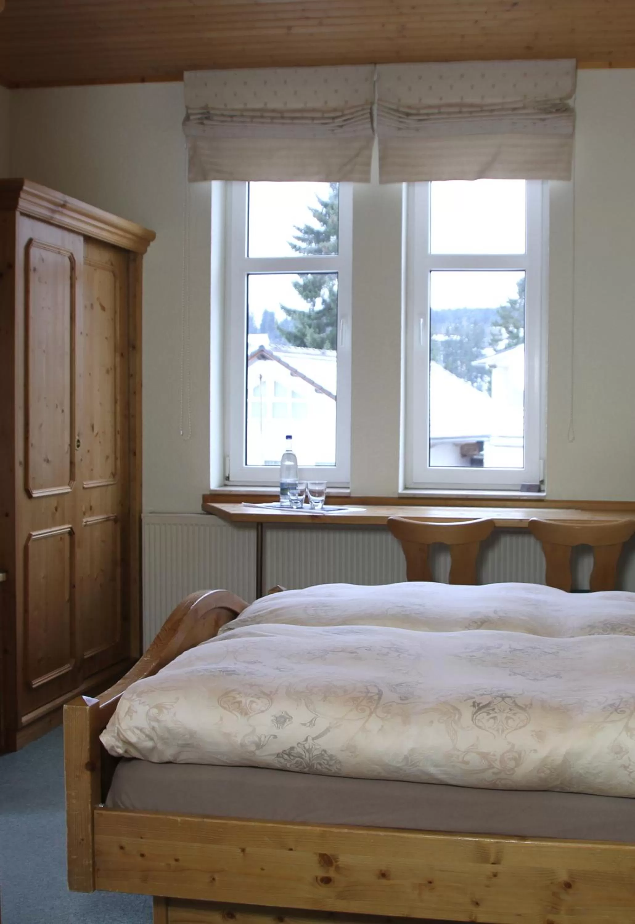 Bedroom, Bed in Vergissmeinnicht