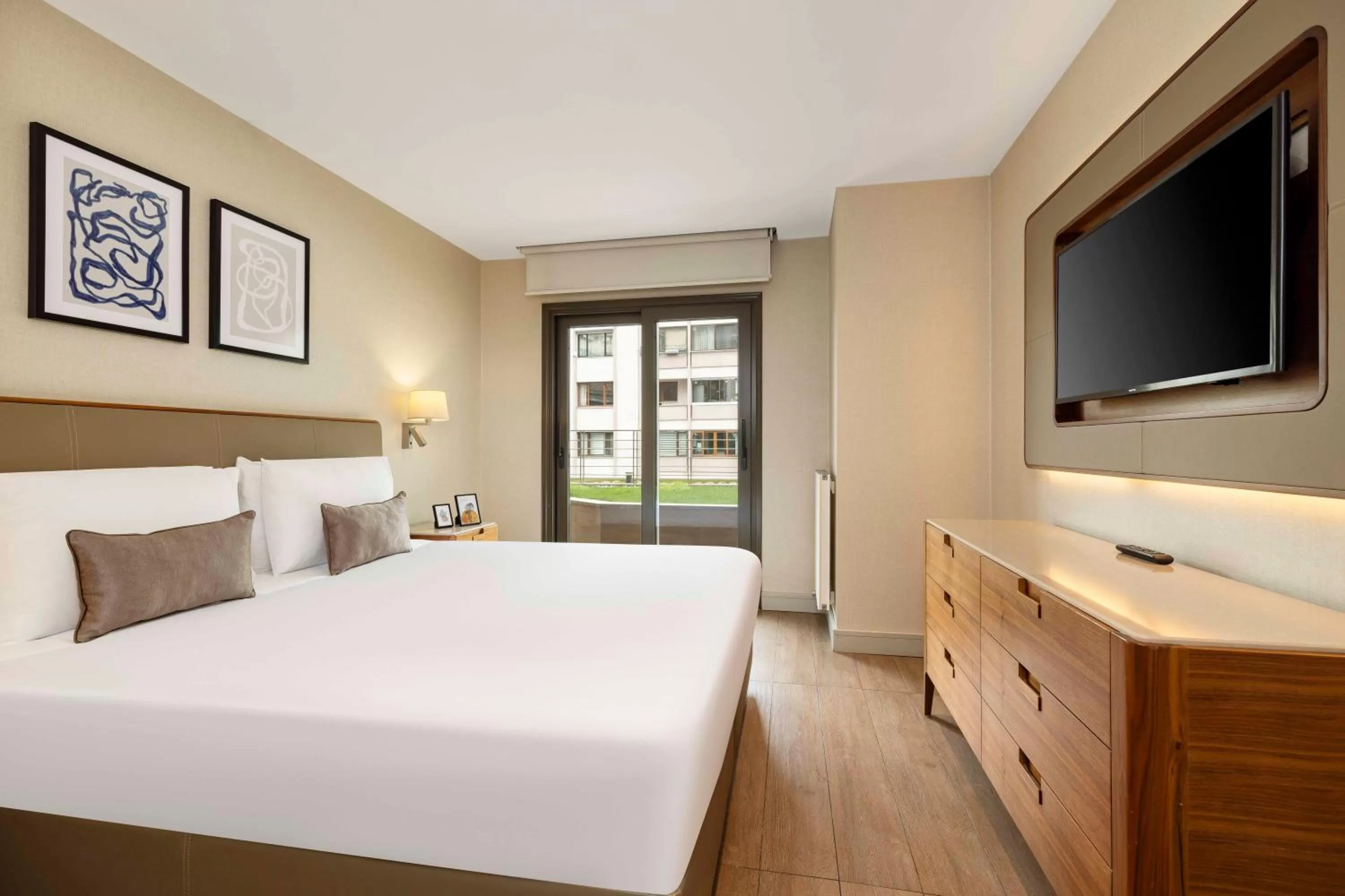 Bed in Tzl Suites Hotel Nişantaşı