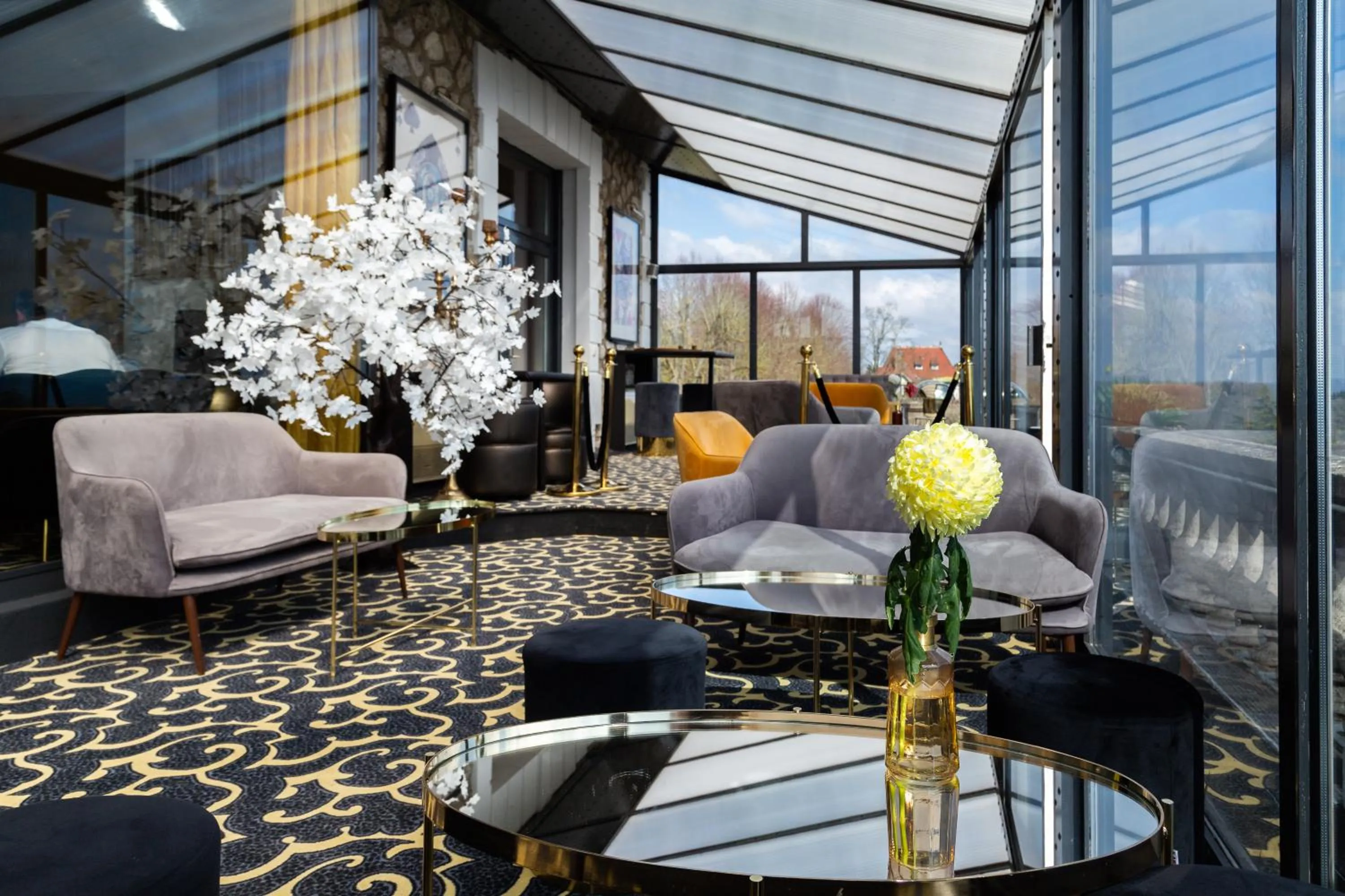 Lounge or bar in Domaine De La Corniche