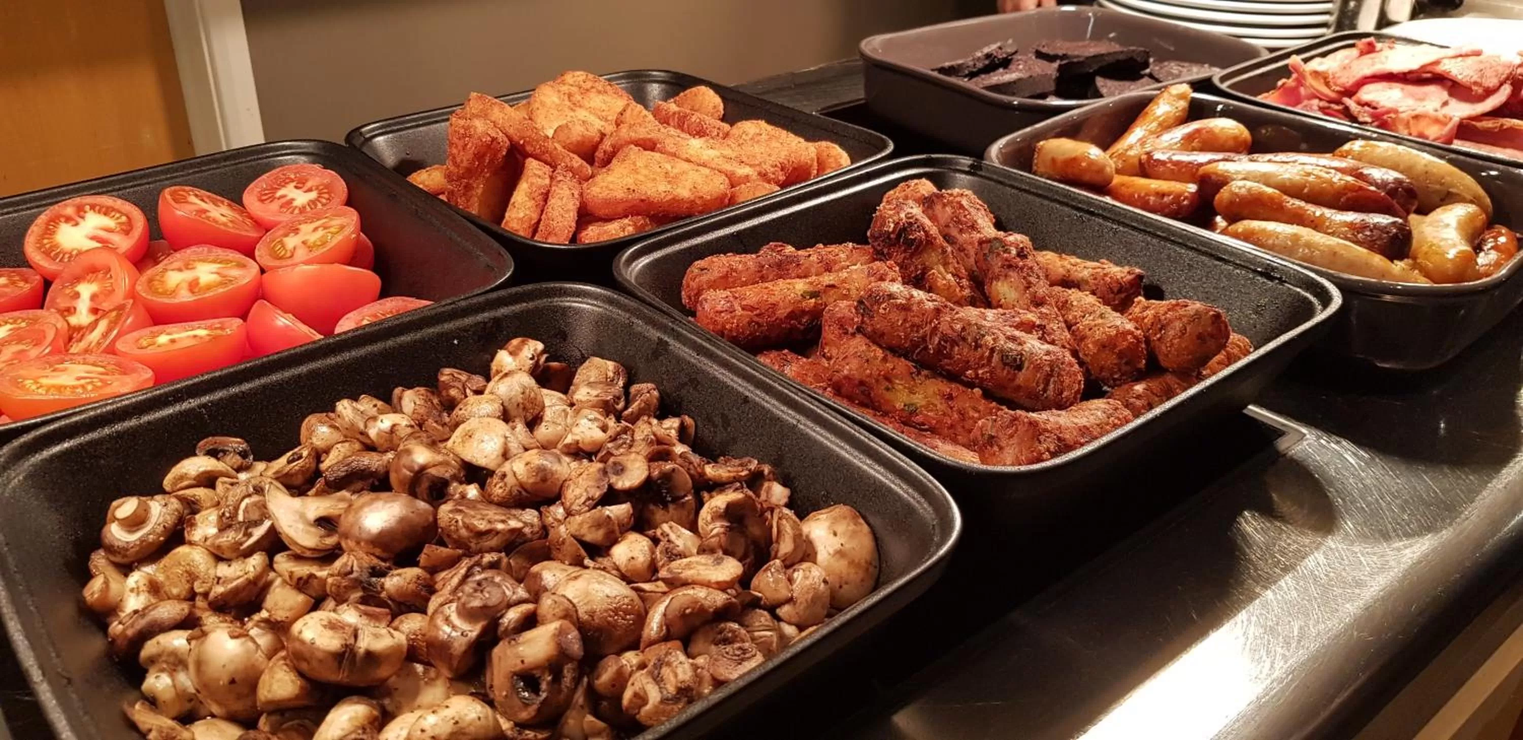 English/Irish breakfast in Future Inn Cardiff Bay