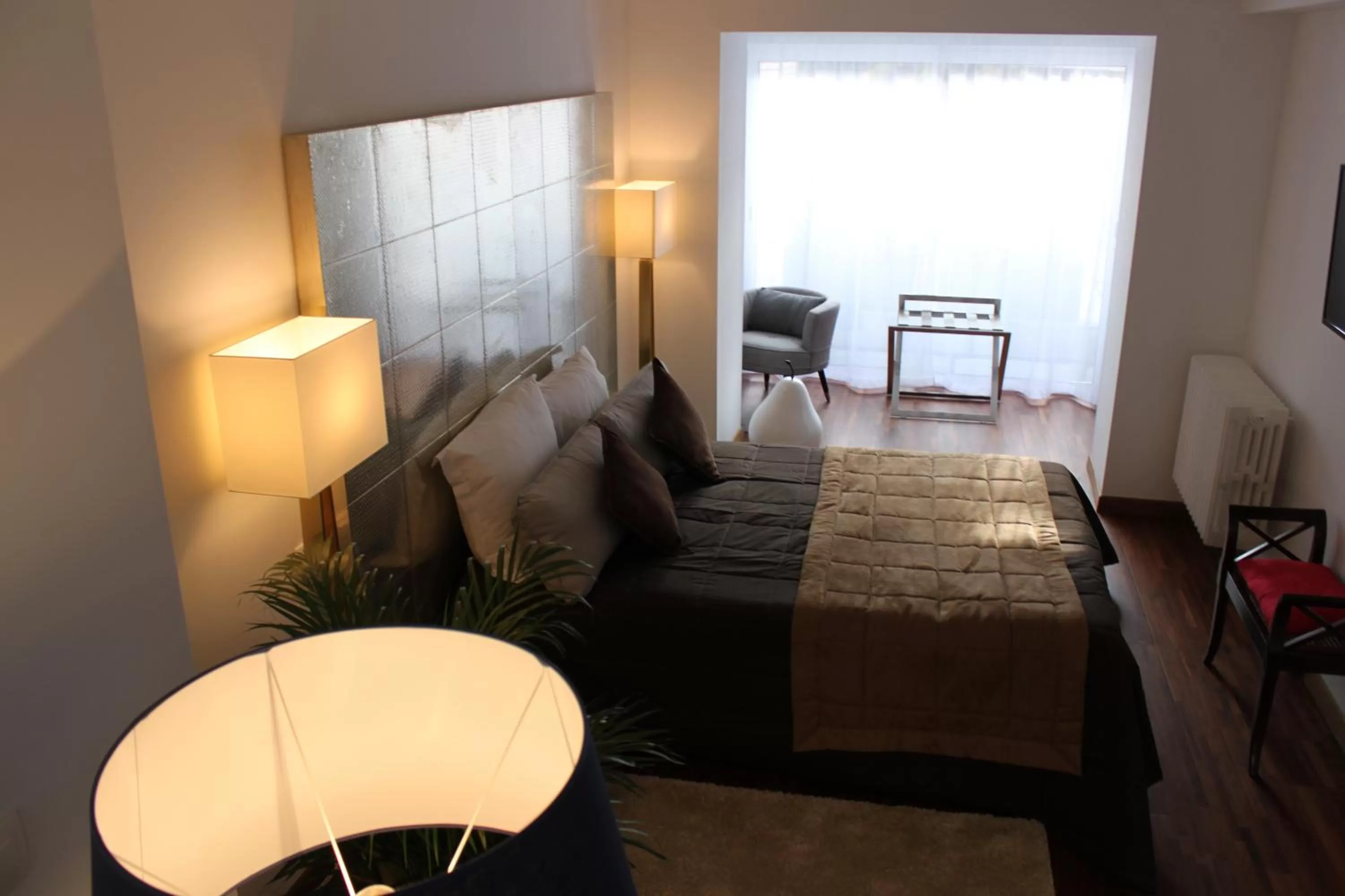 Bed in Résidence et Chambres d'Hôtes de La Porte d'Arras