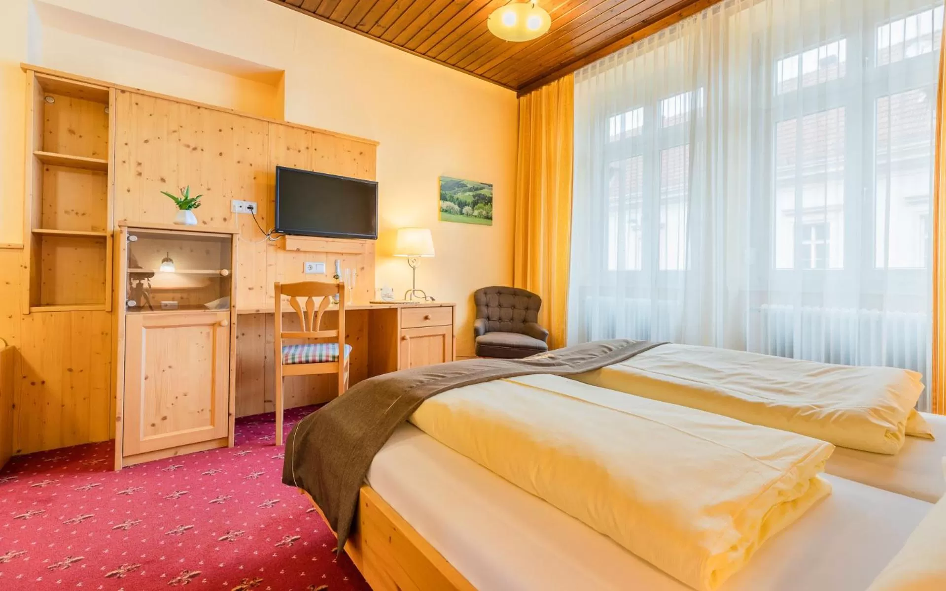 Bedroom, Bed in Hotel Post Hönigwirt