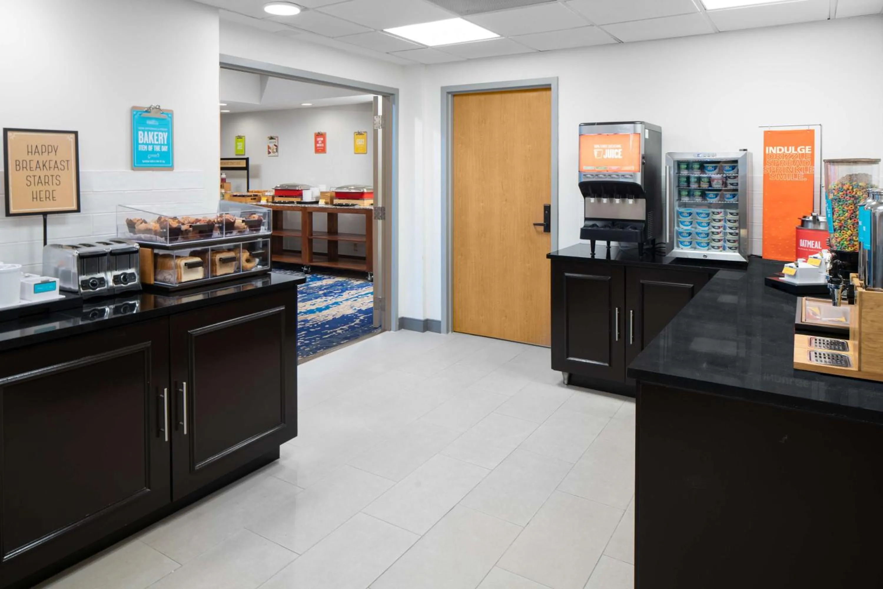 Breakfast in Hampton Inn Austin North