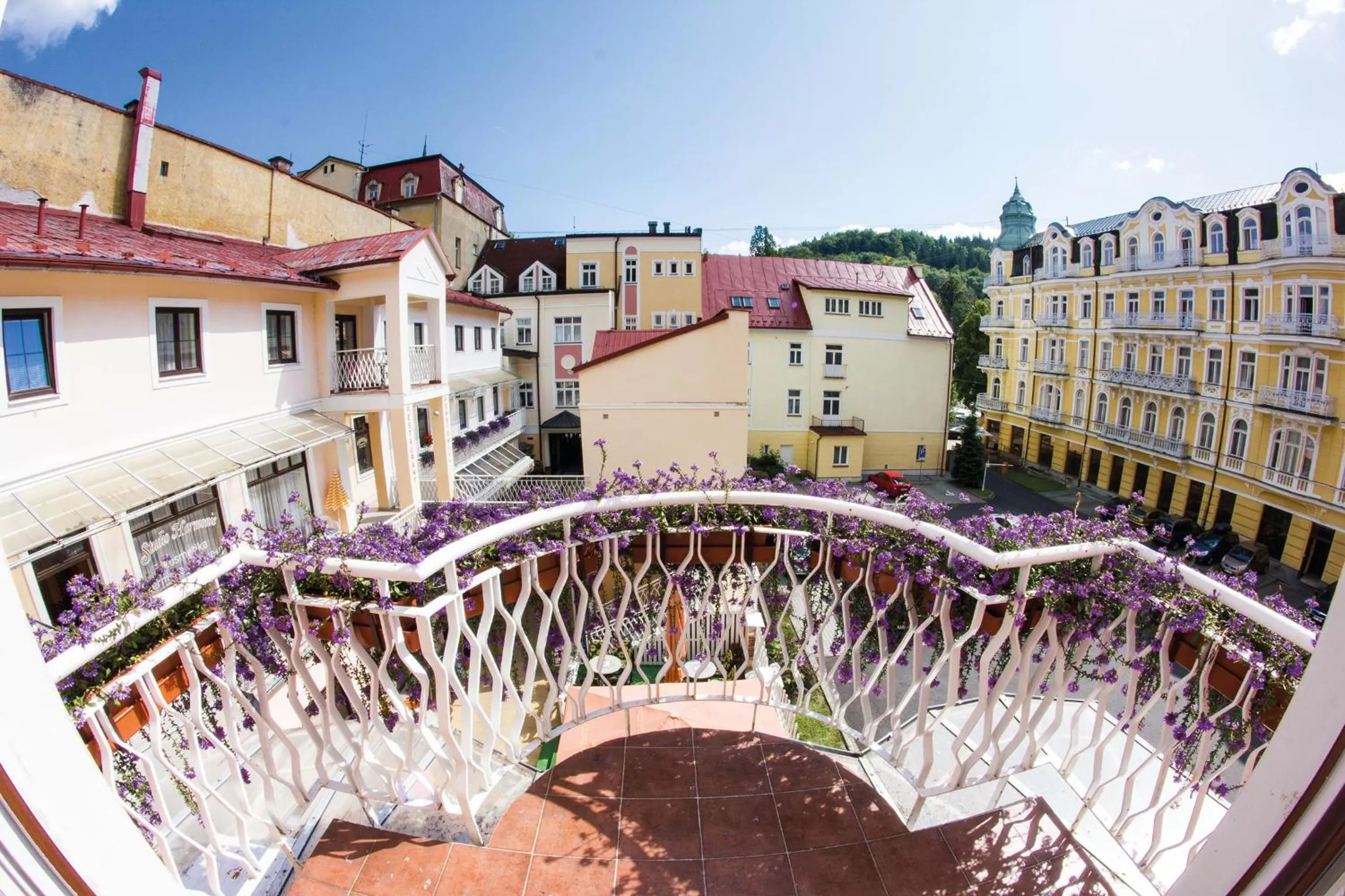 View (from property/room), Pool View in Apartma La Provence