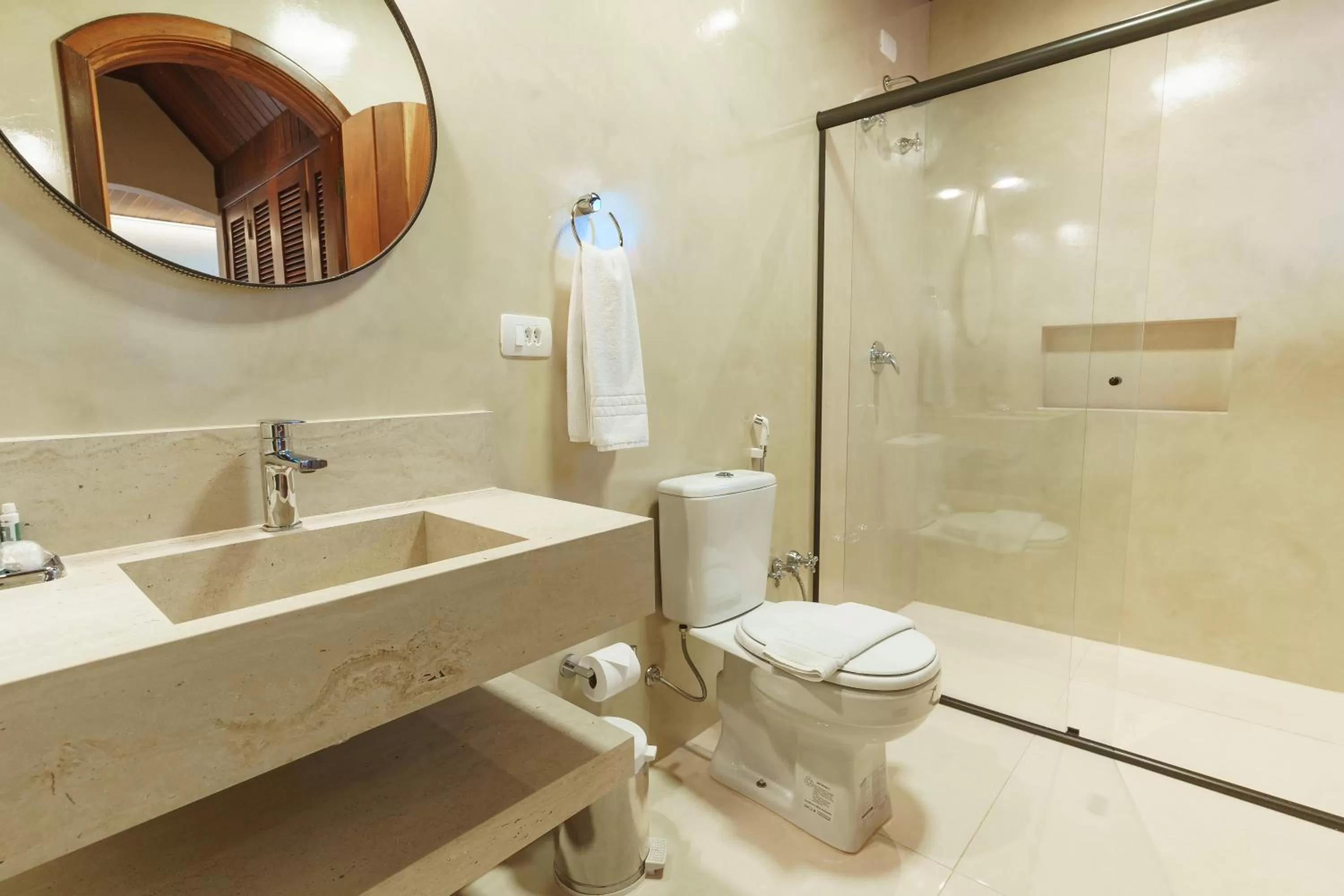 Bathroom in Pousada Recanto Almeida