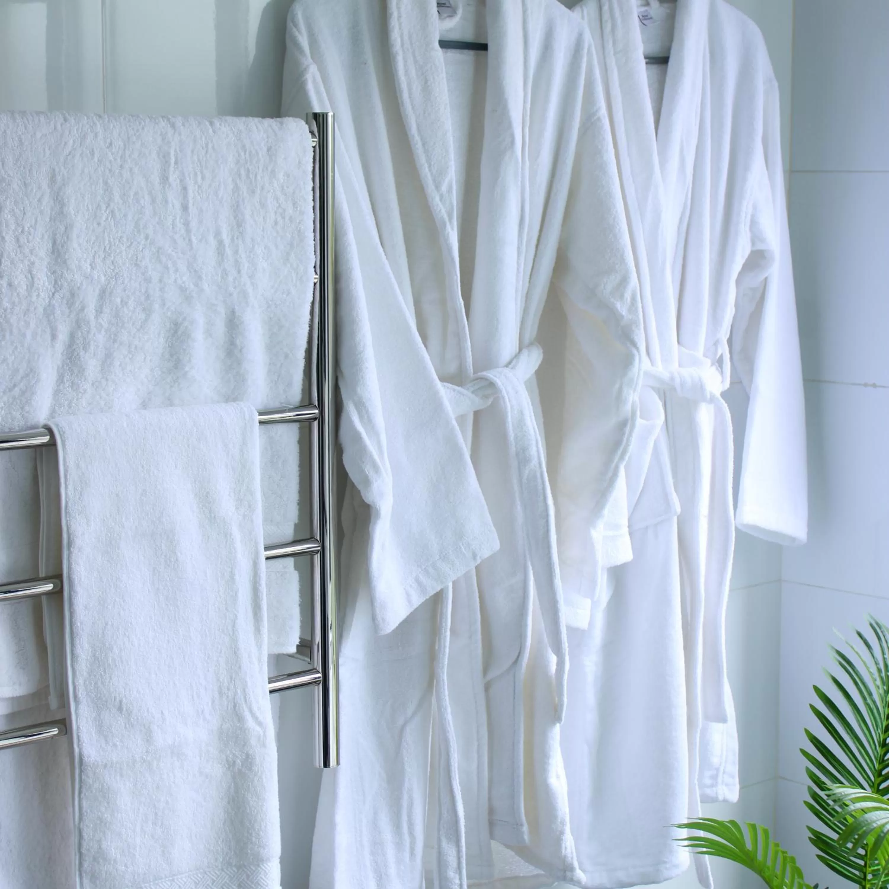 towels, Bathroom in The Raz