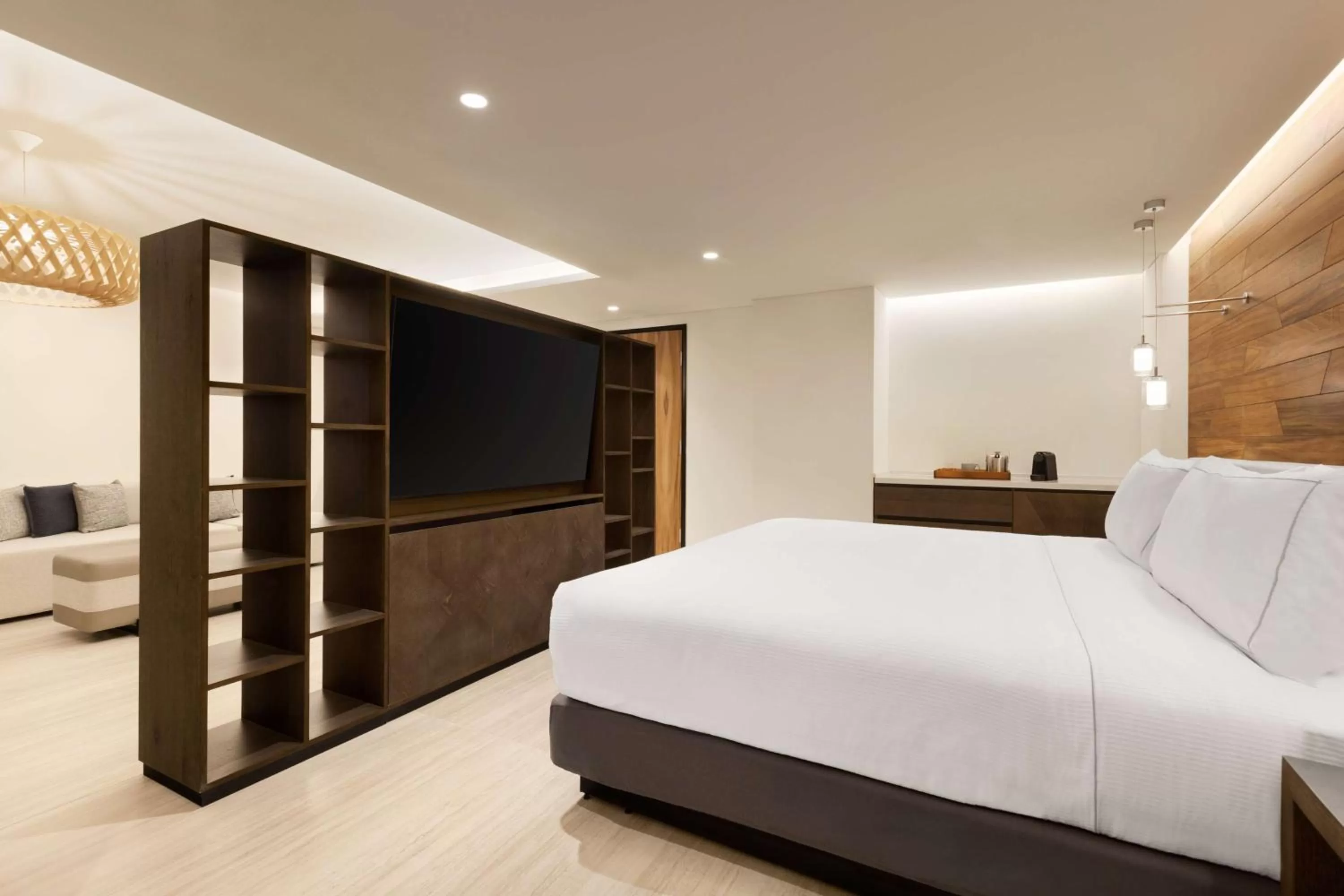 Bedroom, Bed in Hilton Cancun, an All-Inclusive Resort