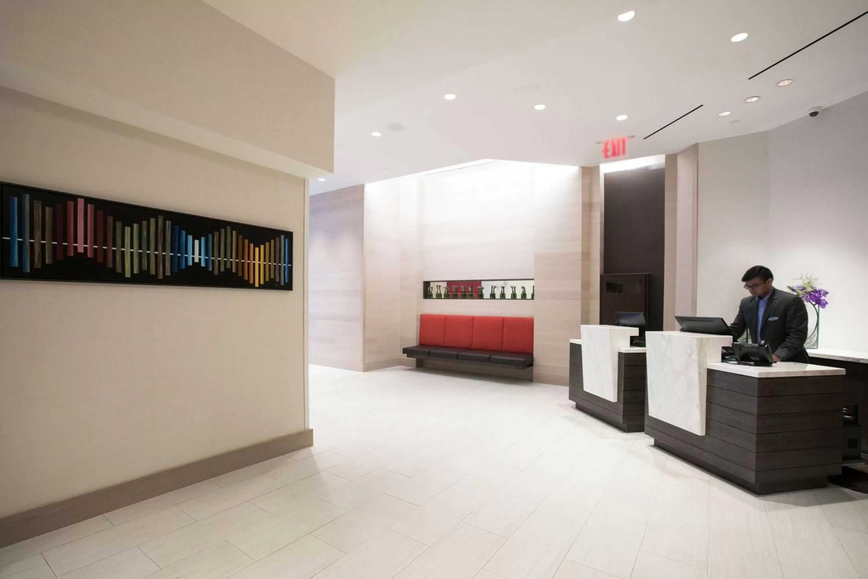 Lobby or reception in Hyatt House New York/Chelsea