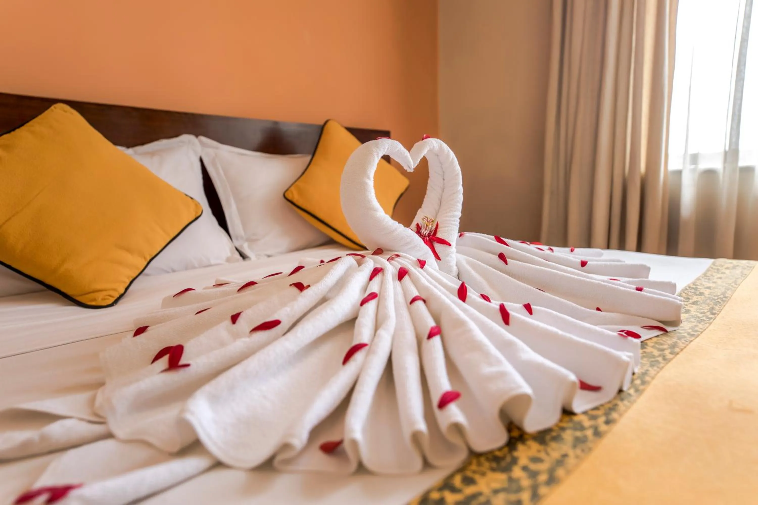 Bed in Airport Hotel