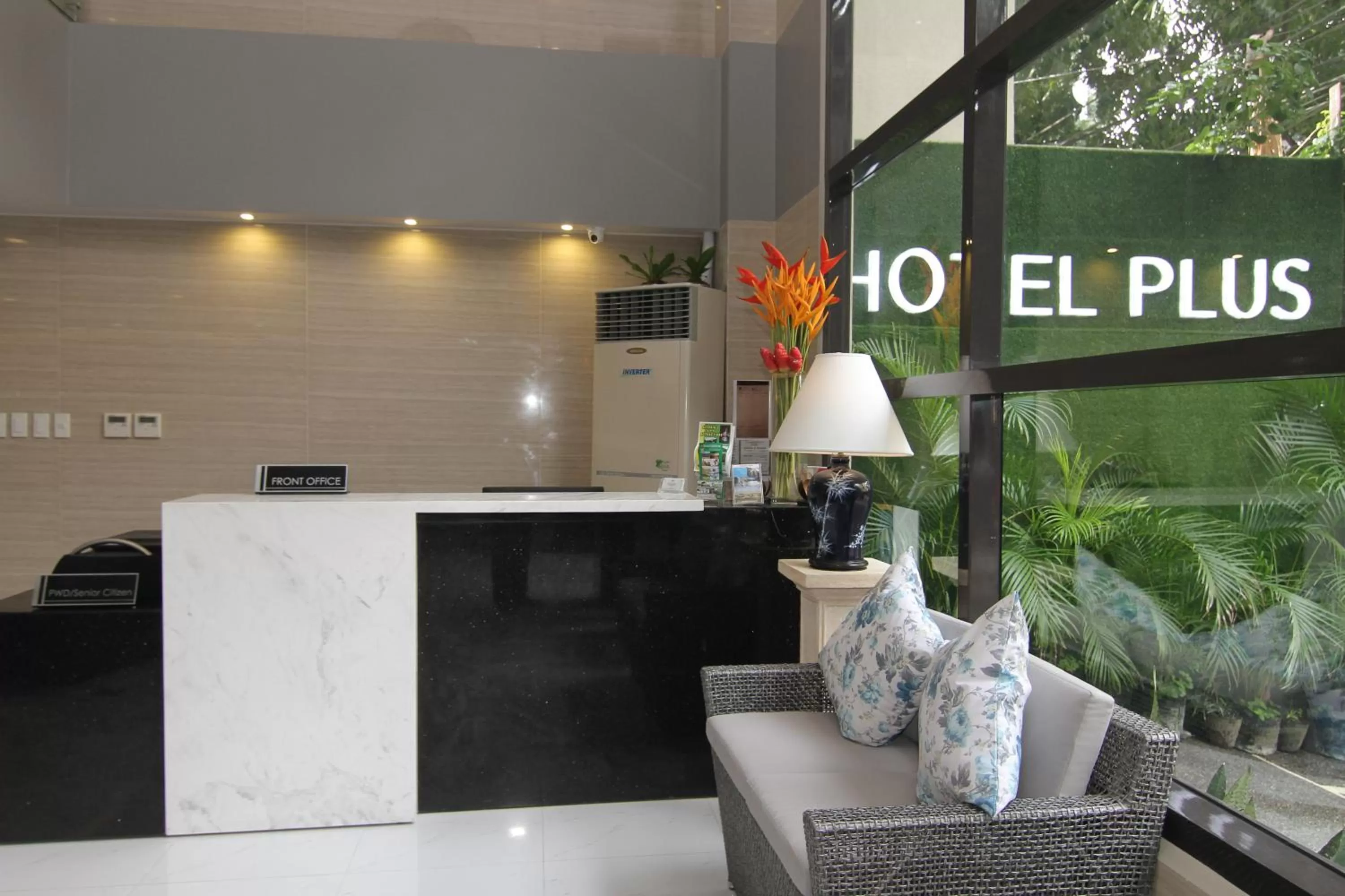 Lobby or reception in Cebu Hotel Plus
