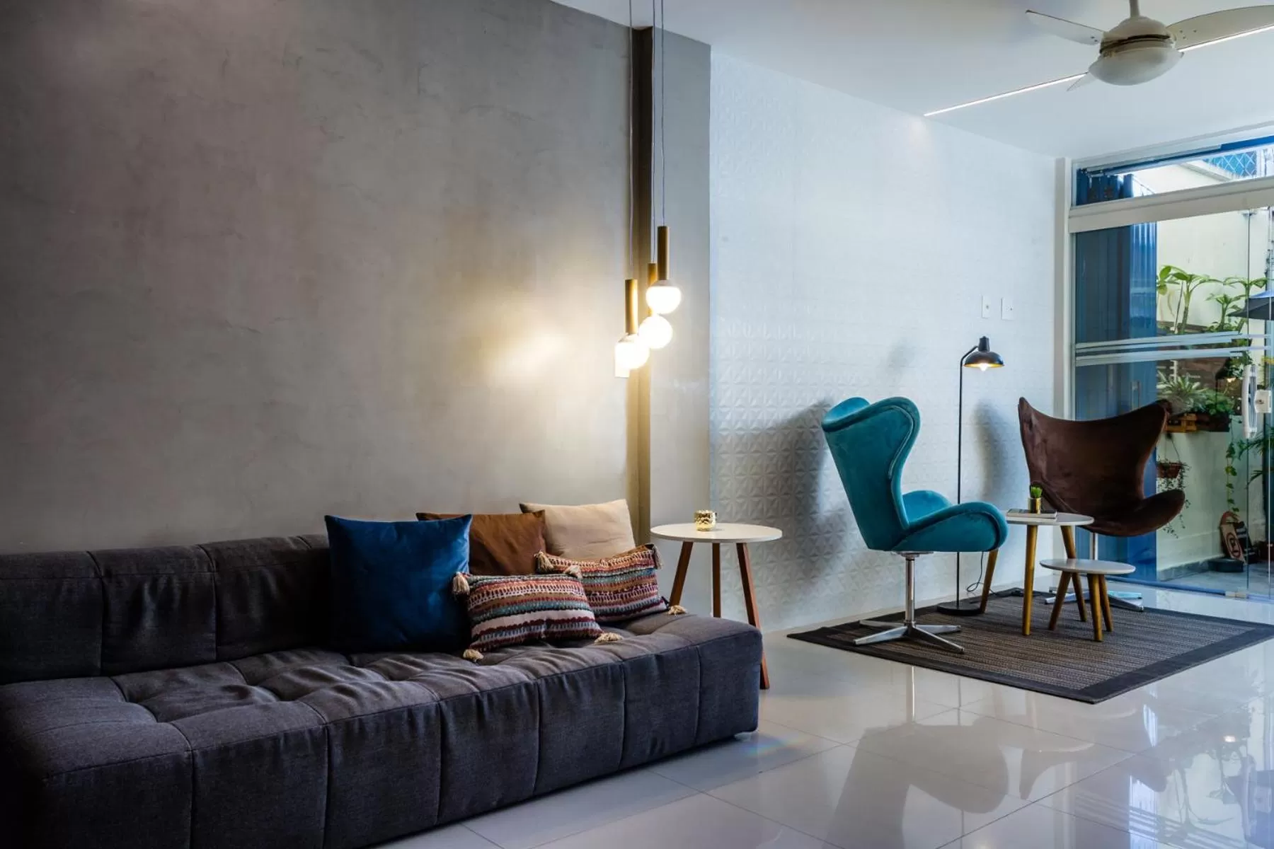 Communal lounge/ TV room, Seating Area in Injoy Suítes & Aparts