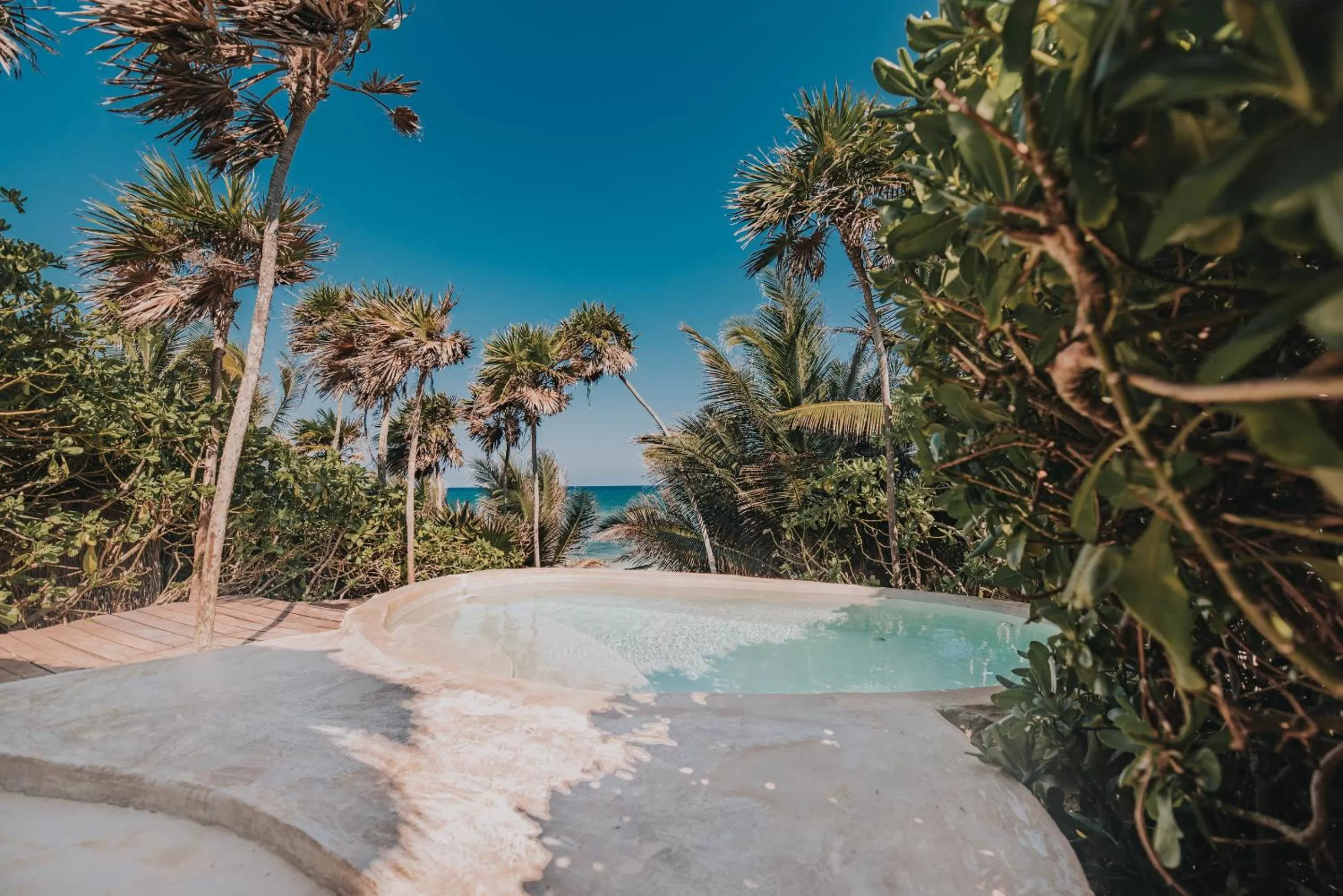 Swimming pool in Papaya Playa Project, Tulum, a Member of Design Hotels
