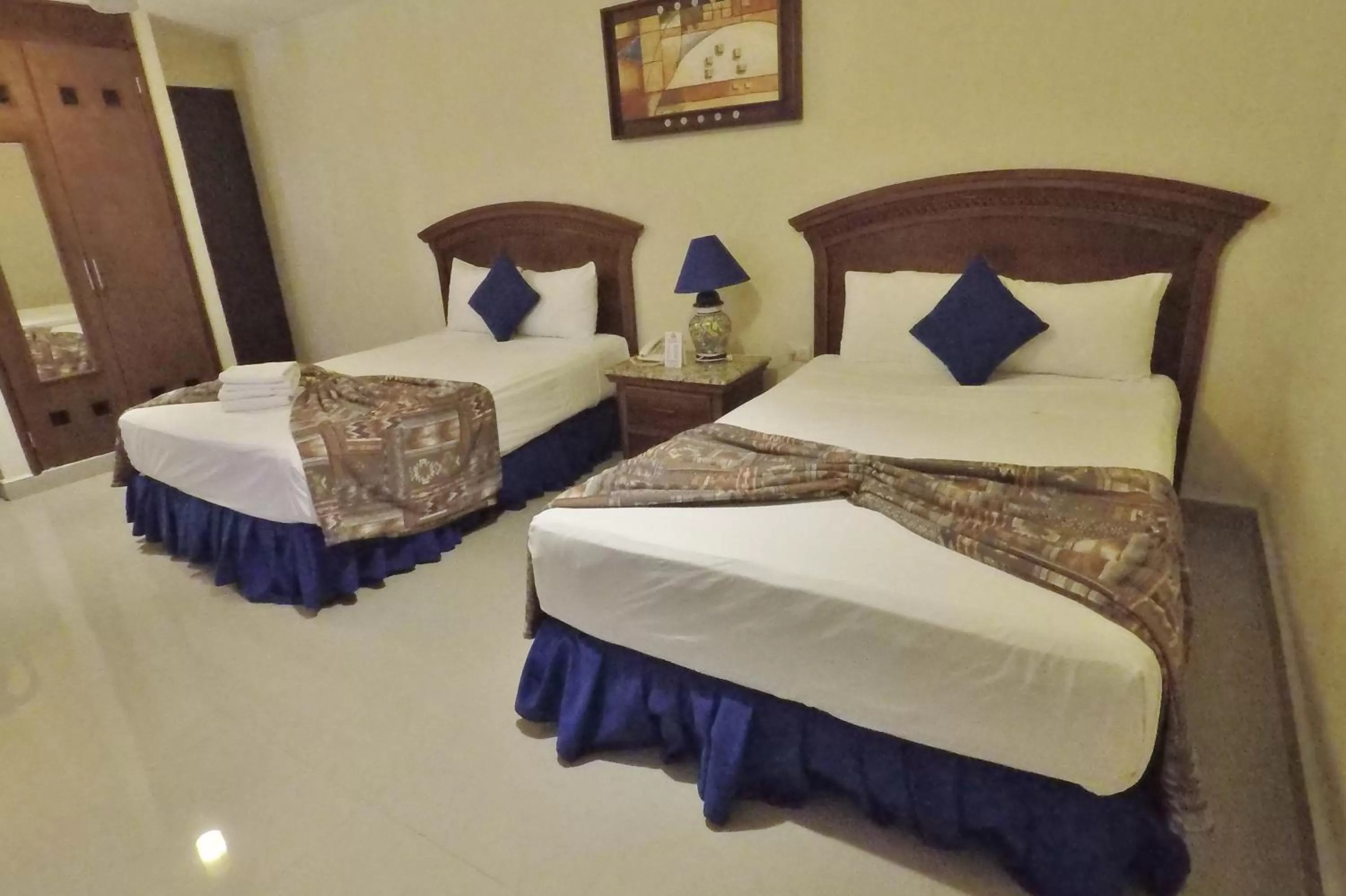 Bed in Hotel El Campanario Playa del Carmen