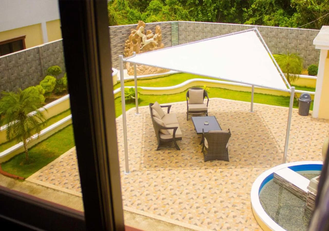 Pool View in Jugalis Hotel and Restaurant