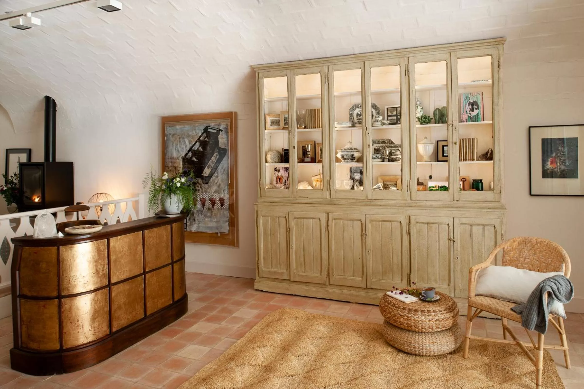 Lobby or reception in Arkhé Hotel Boutique Pals