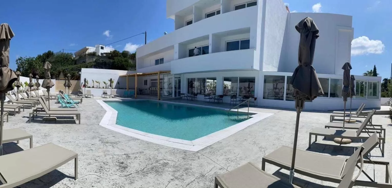 Swimming Pool in FRESH HOTEL FALIRAKI