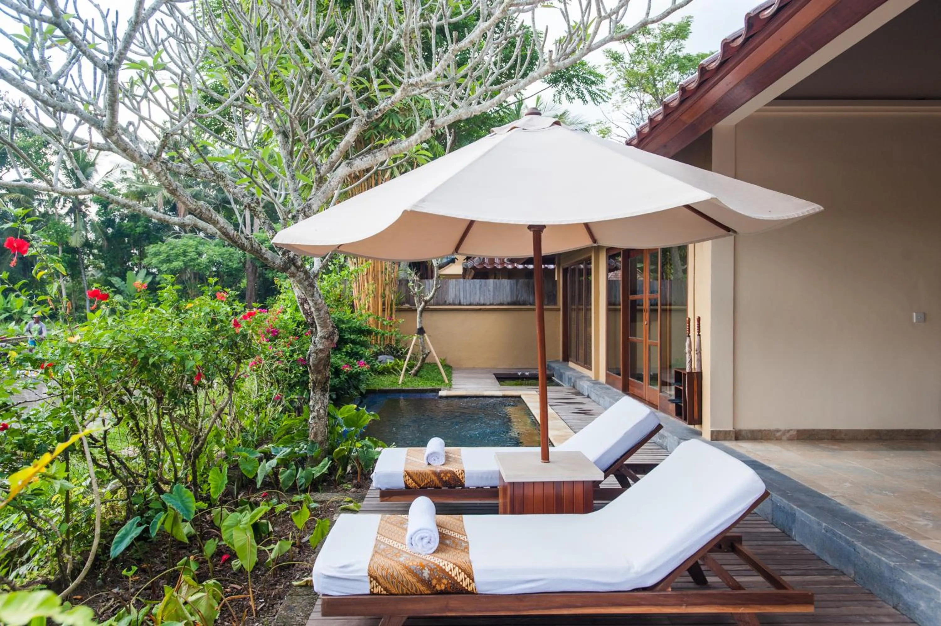 Patio in Komaneka at Monkey Forest Ubud