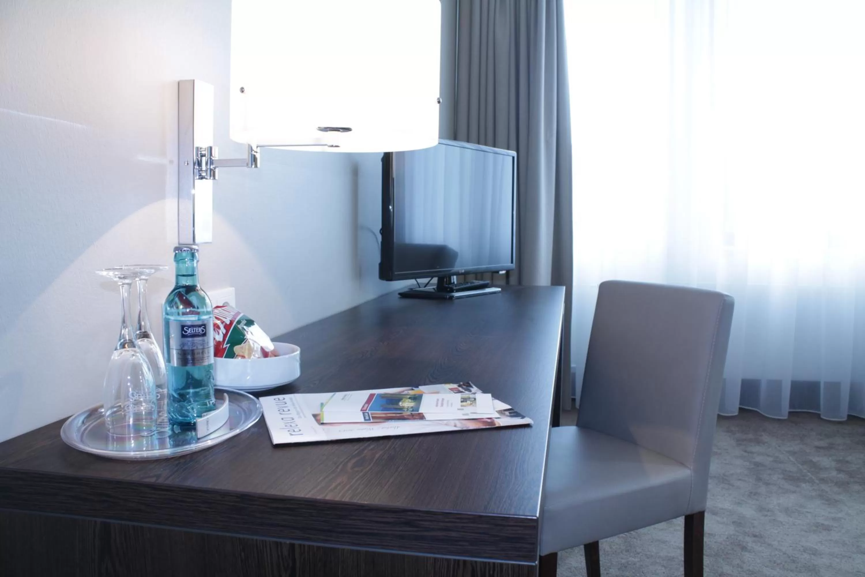 Seating area in relexa hotel Airport Düsseldorf/Ratingen