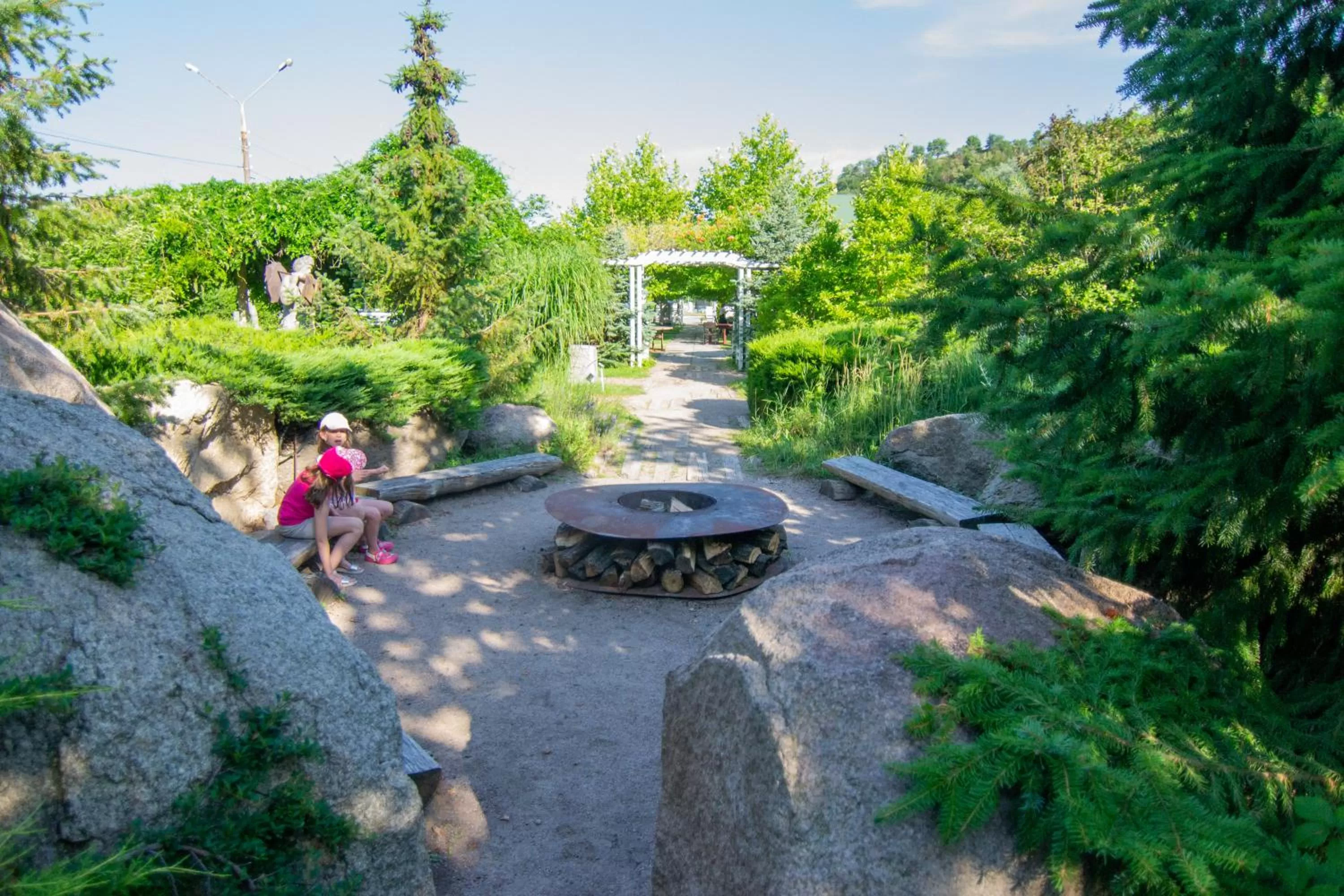 Garden in Knyazha Hora Hotel
