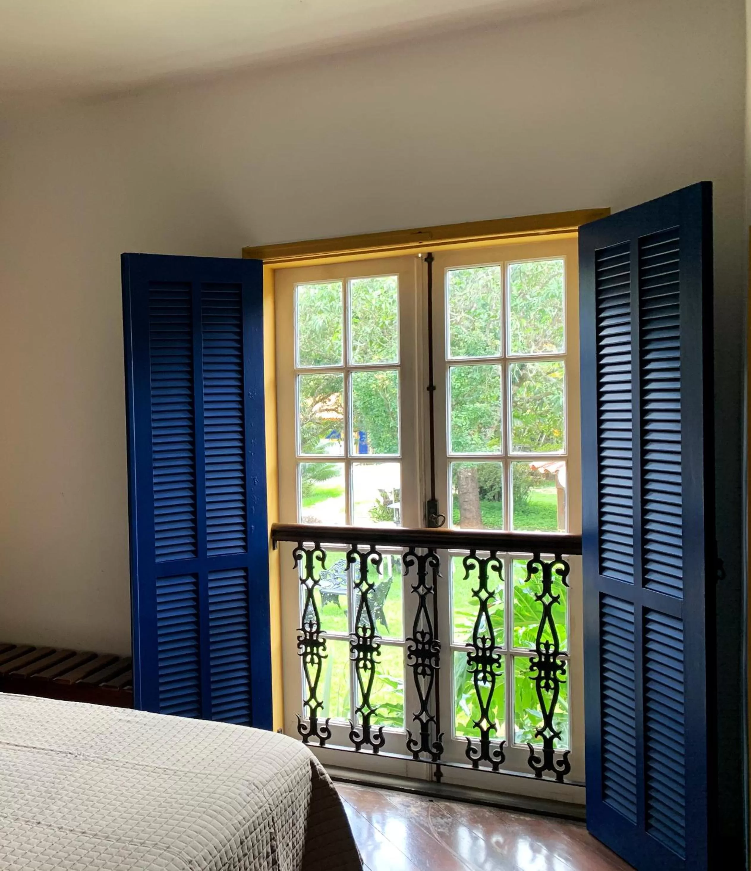 Garden view in Pousada Villa Real