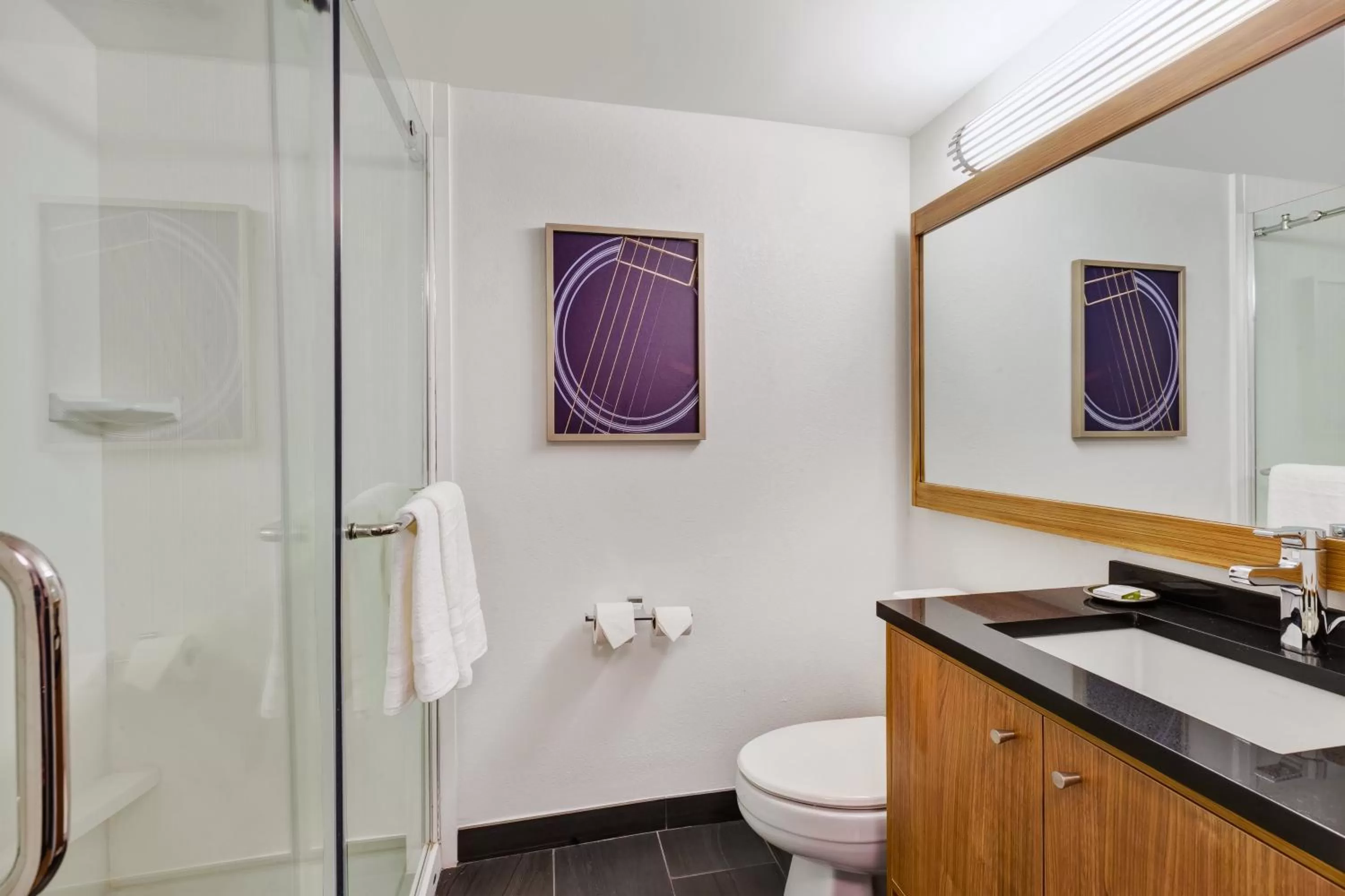 Bathroom in Hotel Indigo Detroit Downtown by IHG