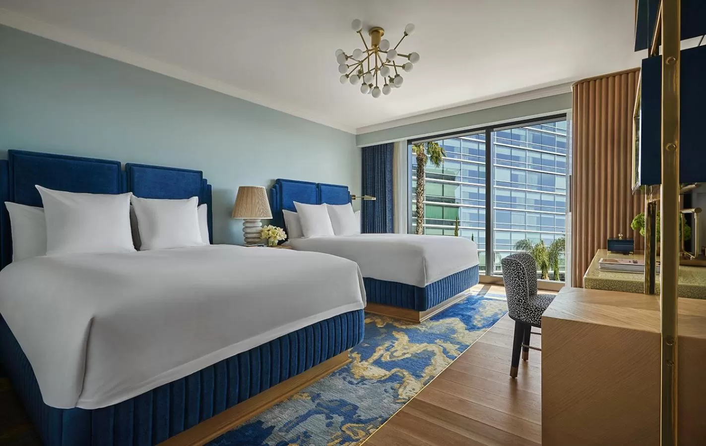 Sunset Queen Queen Room in Pendry West Hollywood