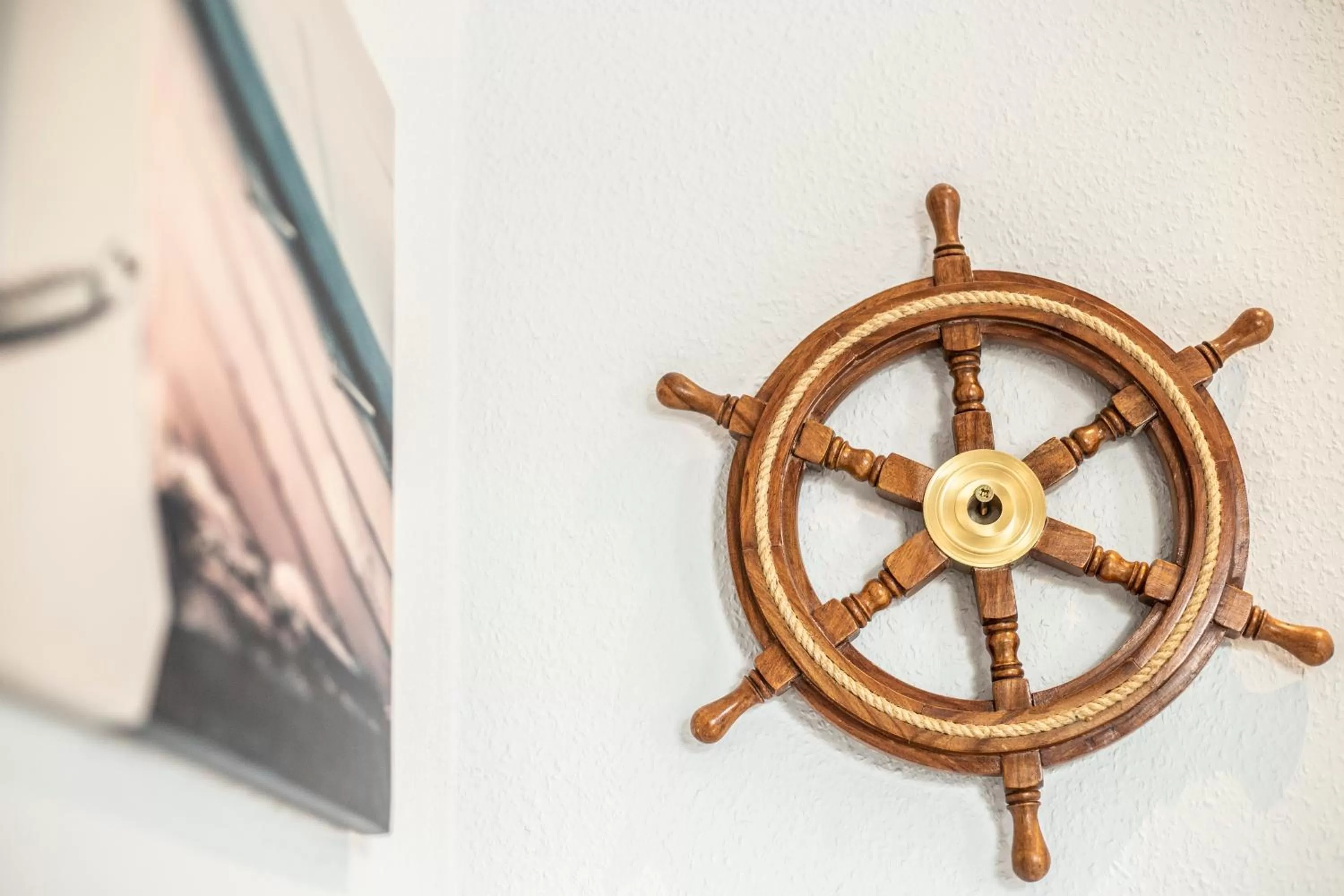 Decorative detail in Hotel Tum Stüürmann