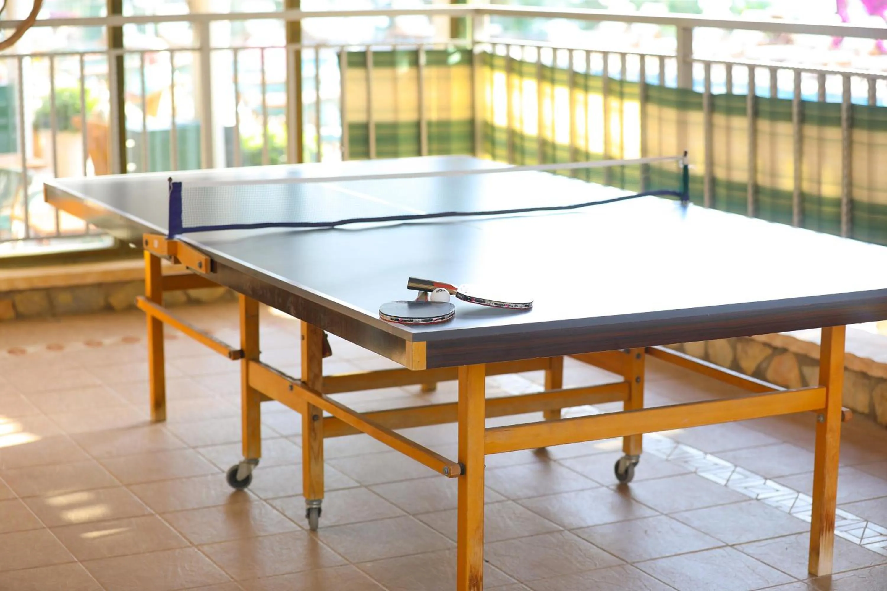 Table tennis in Happy Hotel Kalkan