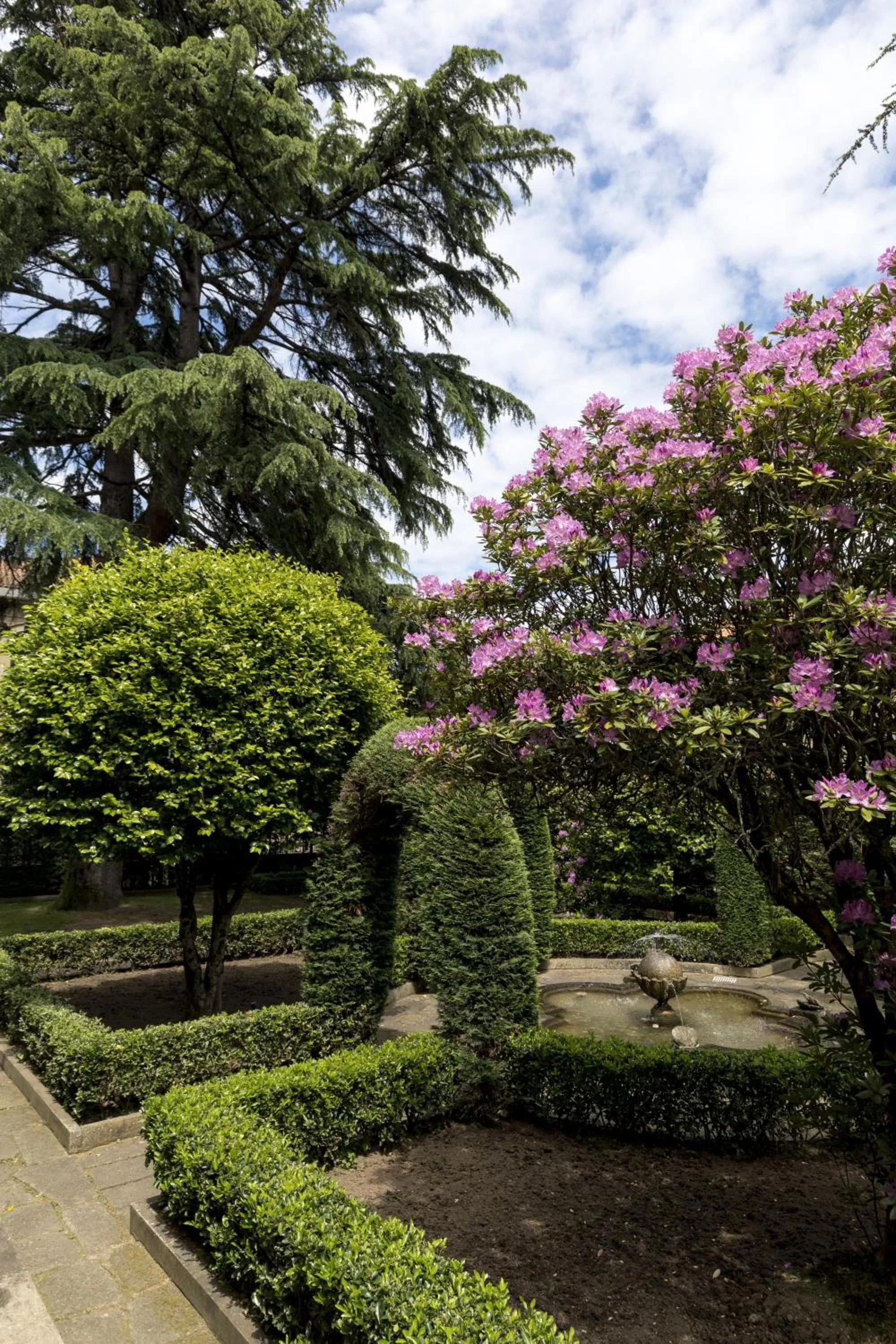 Garden in Parador de Pontevedra