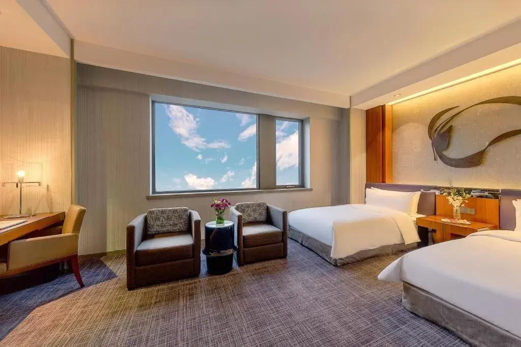 Business Double or Twin Room - single occupancy in Shanghai Parkyard Hotel Business Double or Twin Room - single occupancy in Shanghai Parkyard Hotel