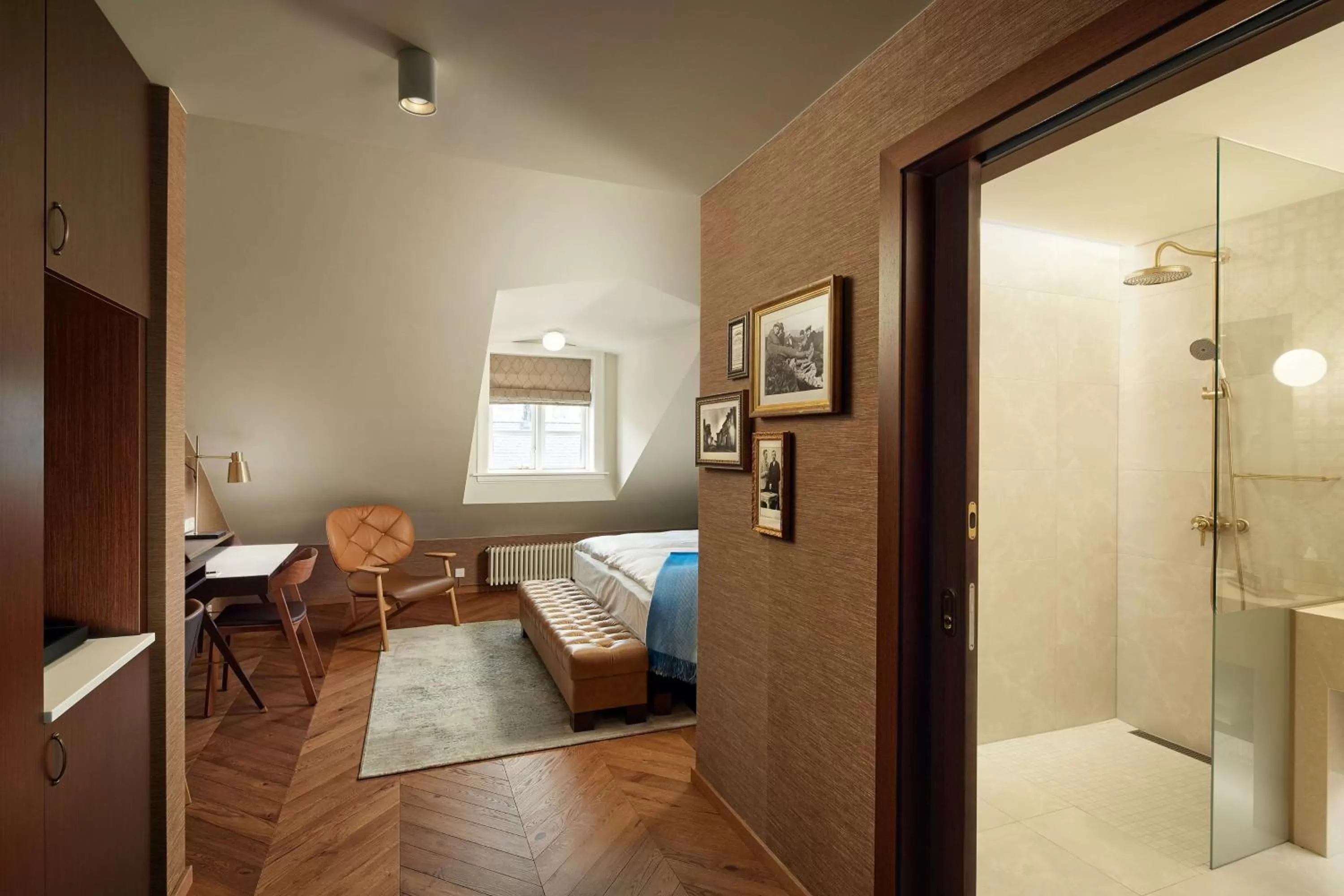 Bedroom, Bed in Reykjavik Konsulat Hotel, Curio Collection By Hilton