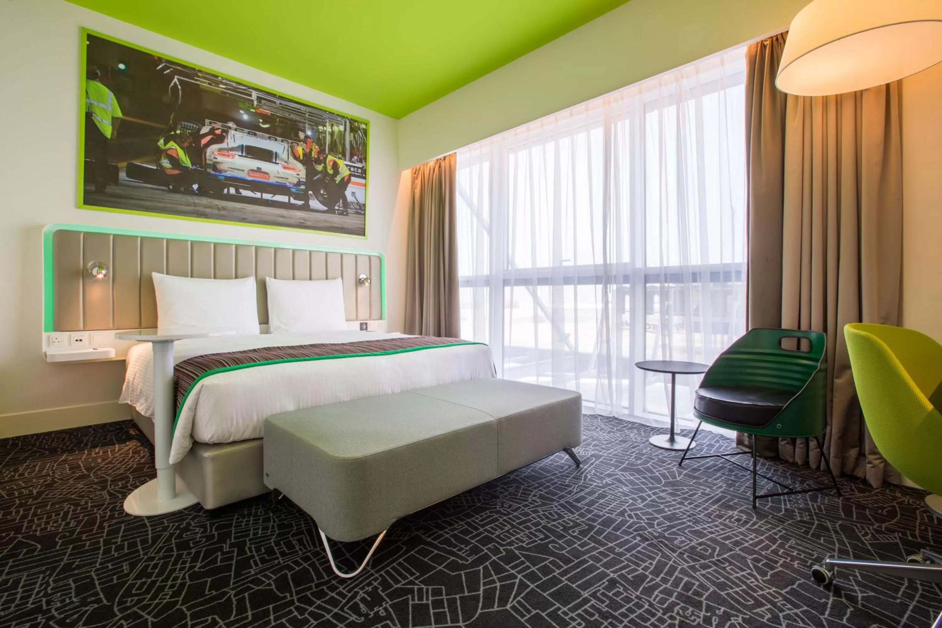 Photo of the whole room, Bed in Park Inn by Radisson Dubai Motor City