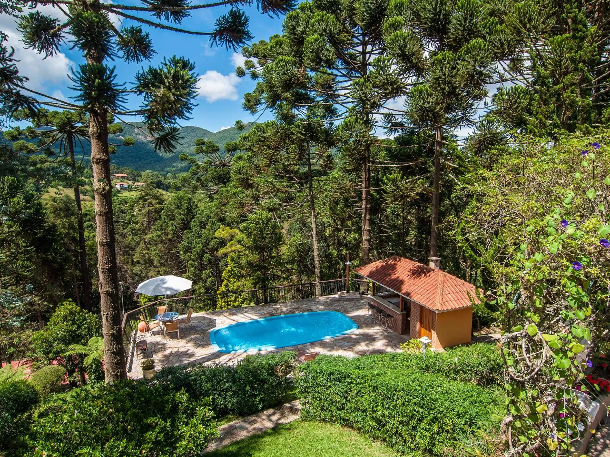 Swimming pool, Pool View in Pousada Ricanto Amore Mio