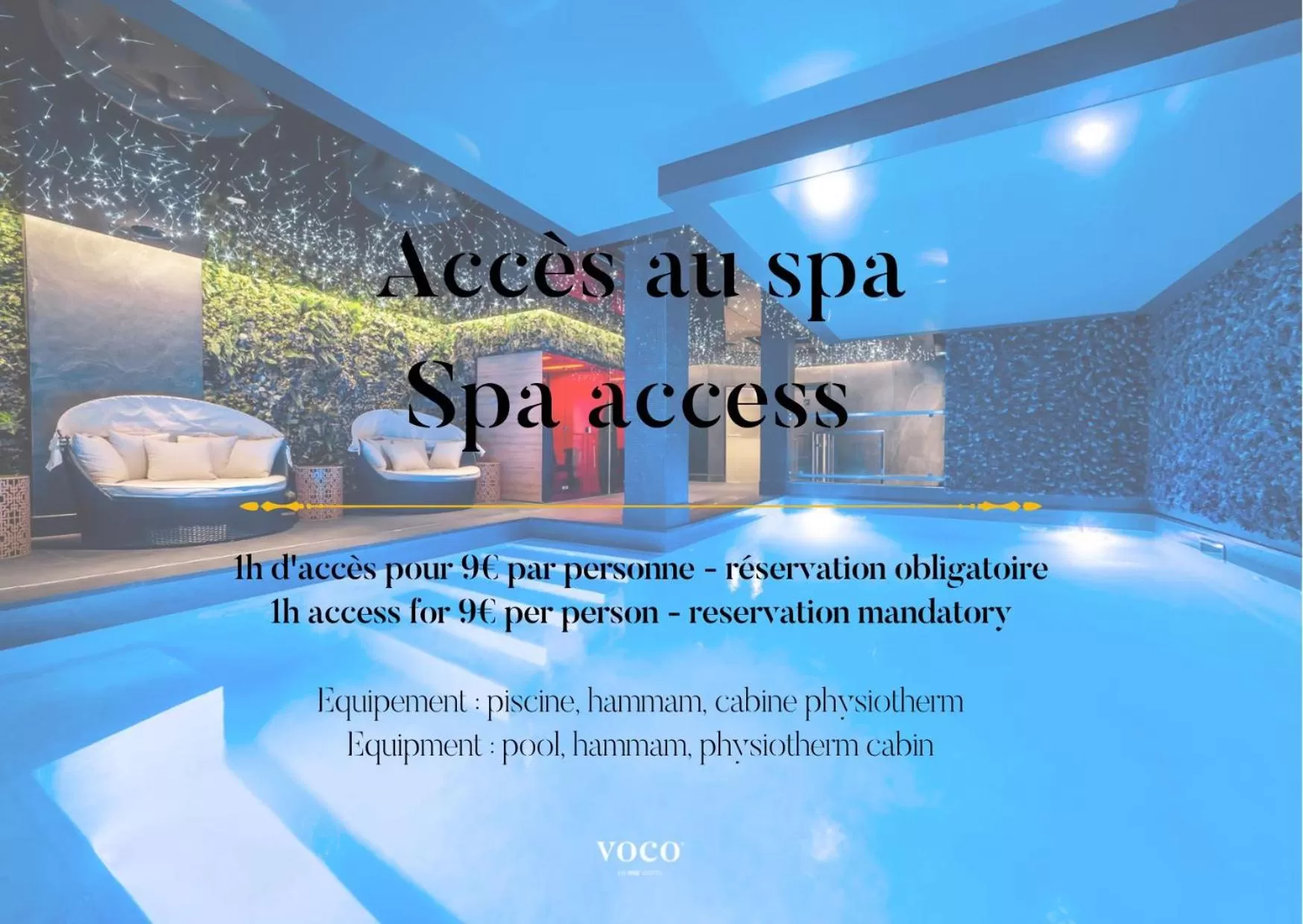 Spa and wellness centre/facilities in voco Strasbourg Centre - The Garden by IHG