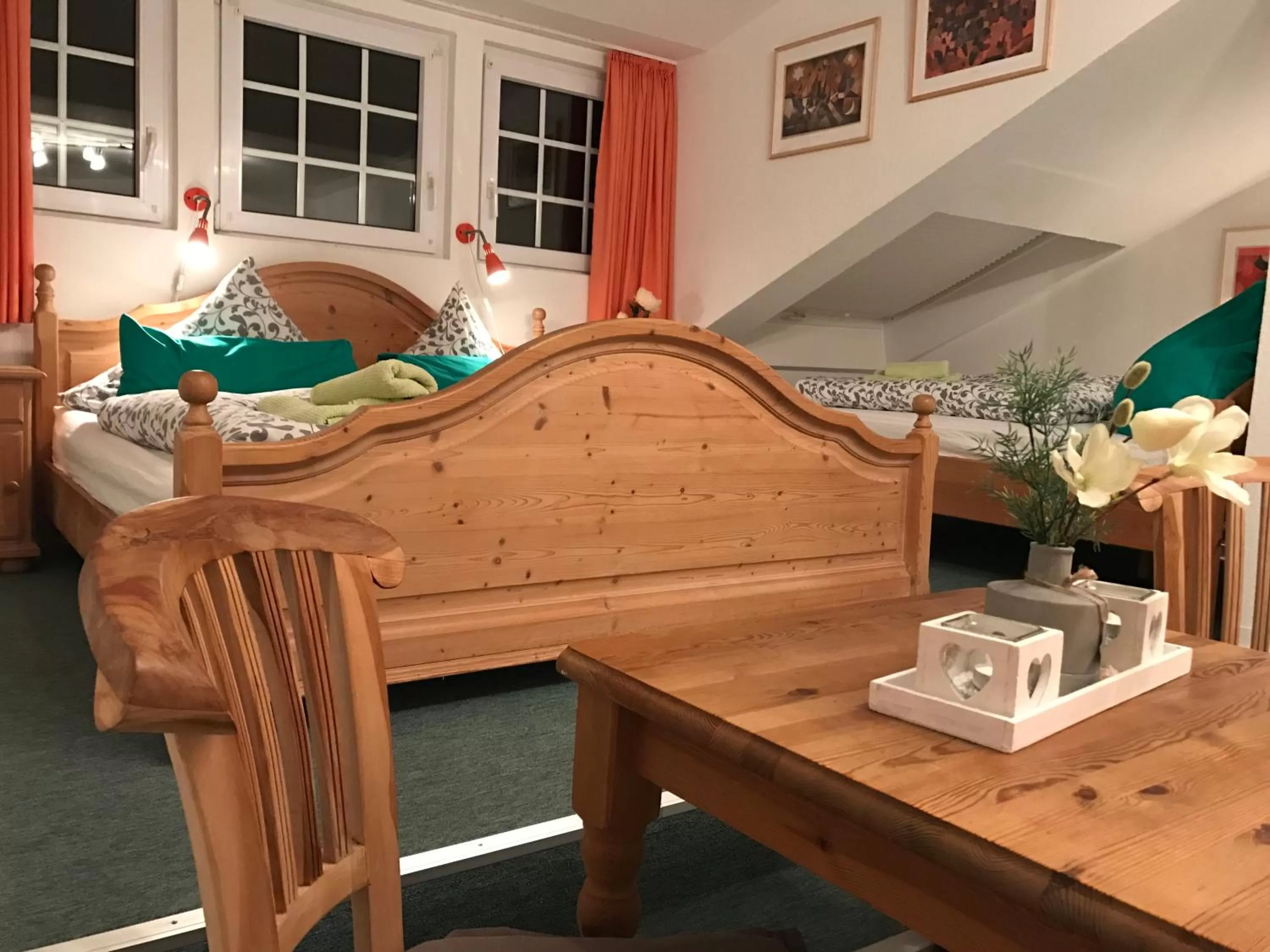 Photo of the whole room, Bed in Leezdorfer Hof