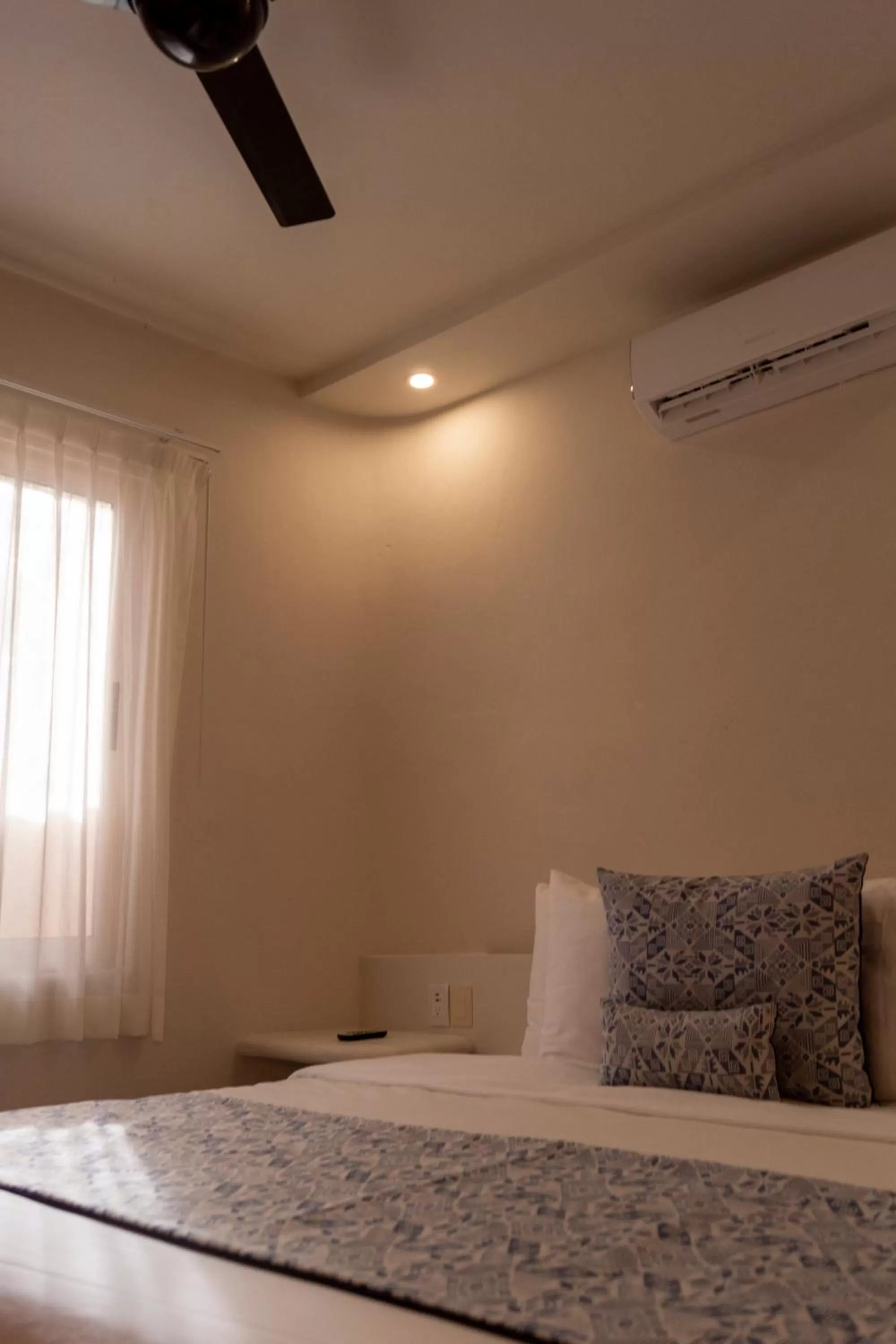 Bed in Hotel Circulo Bacalar