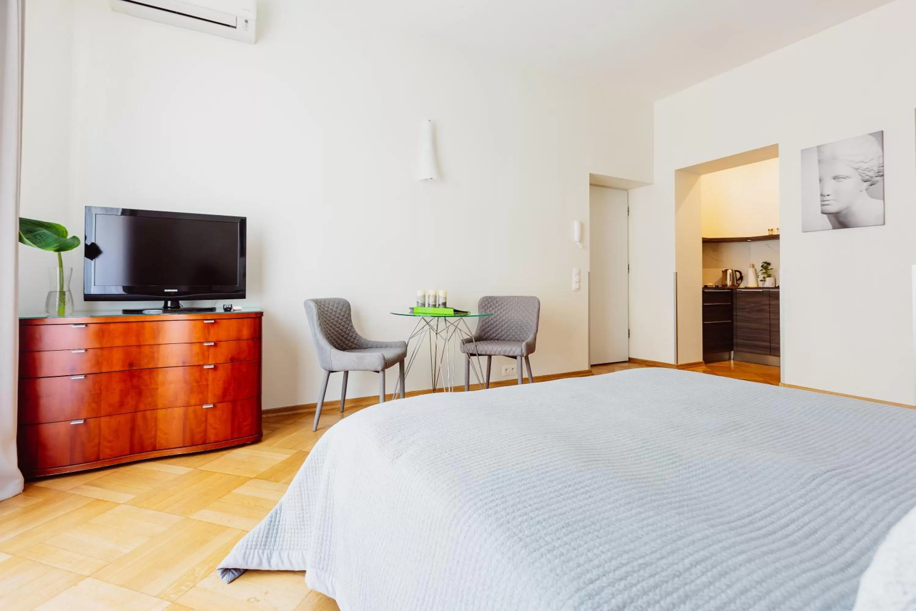 Bed in 4Seasons﻿ Apartments Cracow