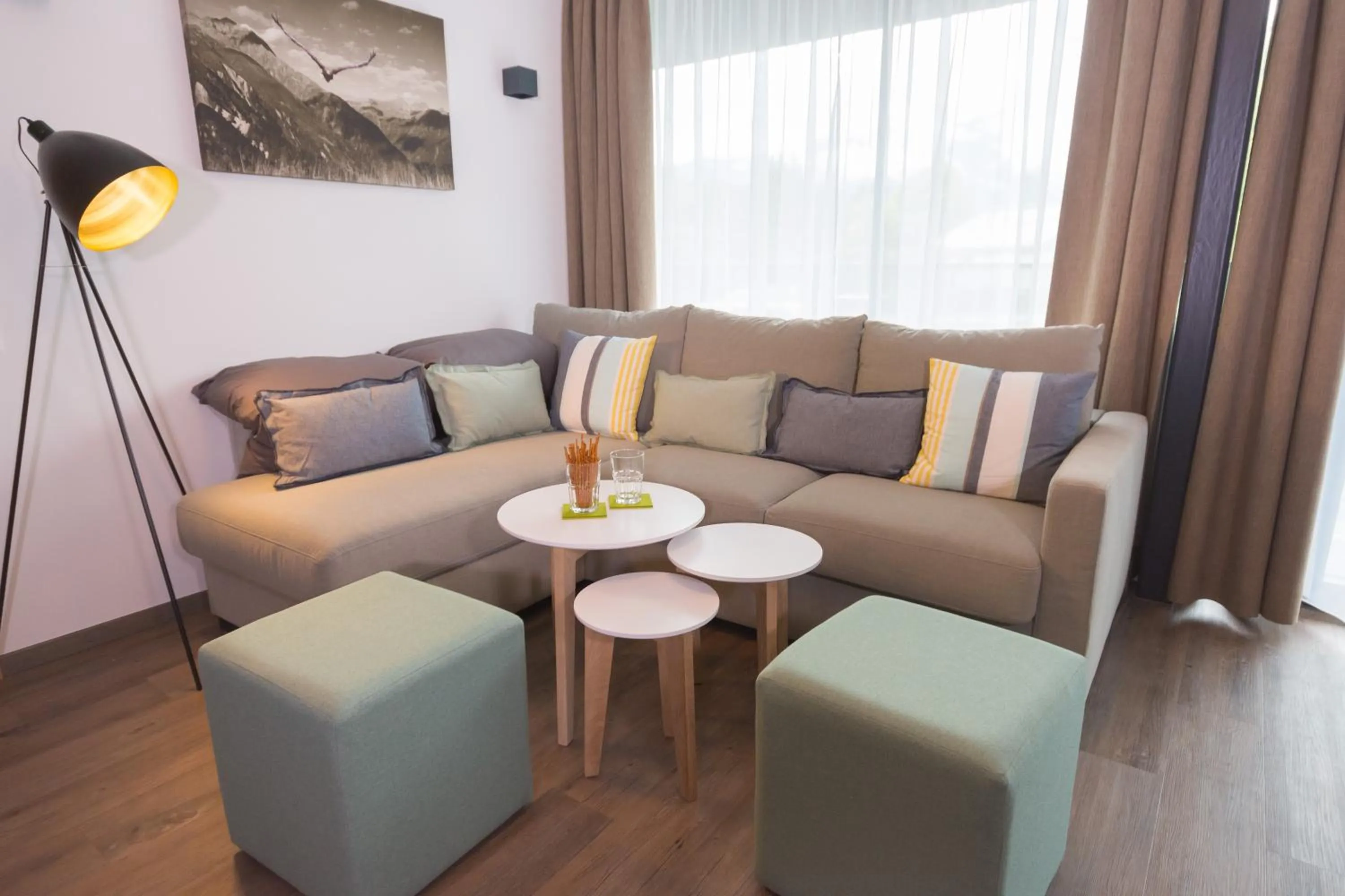 Living room, Seating Area in Schönblick Residence - Absolut Alpine Apartments