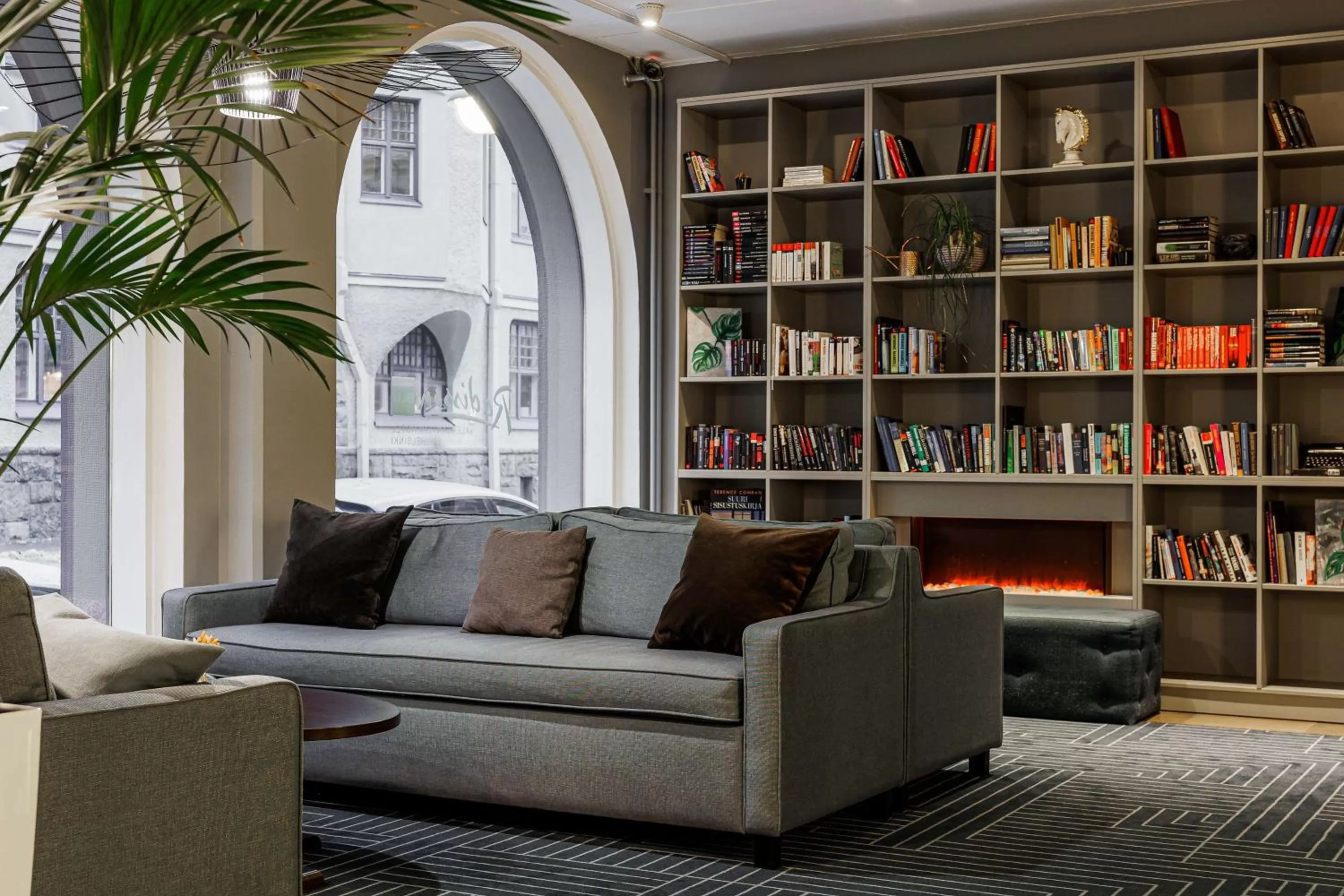 Lobby or reception in Radisson Blu Aleksanteri Hotel, Helsinki