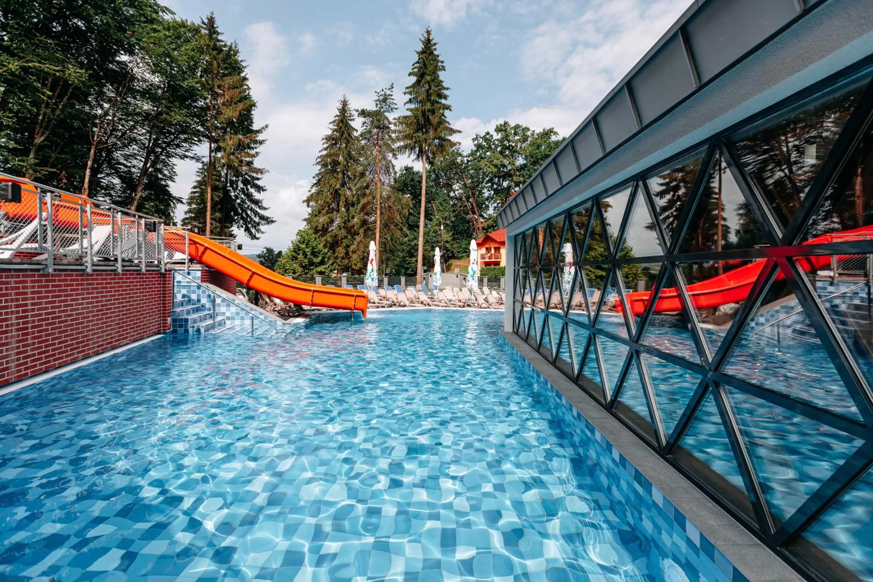 Aqua park, Swimming Pool in HOTEL CRYSTAL WELLNESS & SPA superior