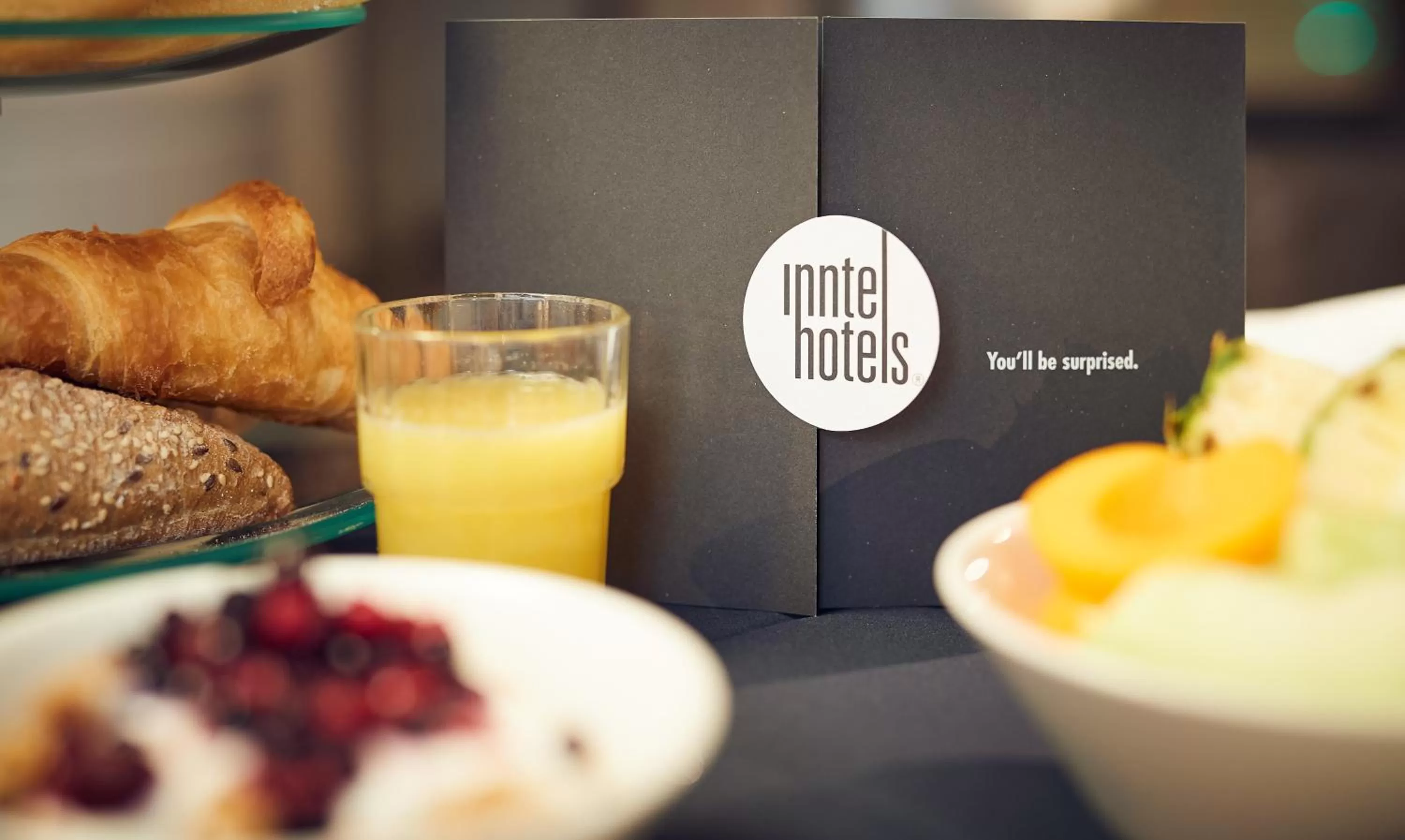 Food and drinks in Inntel Hotels Amsterdam Centre